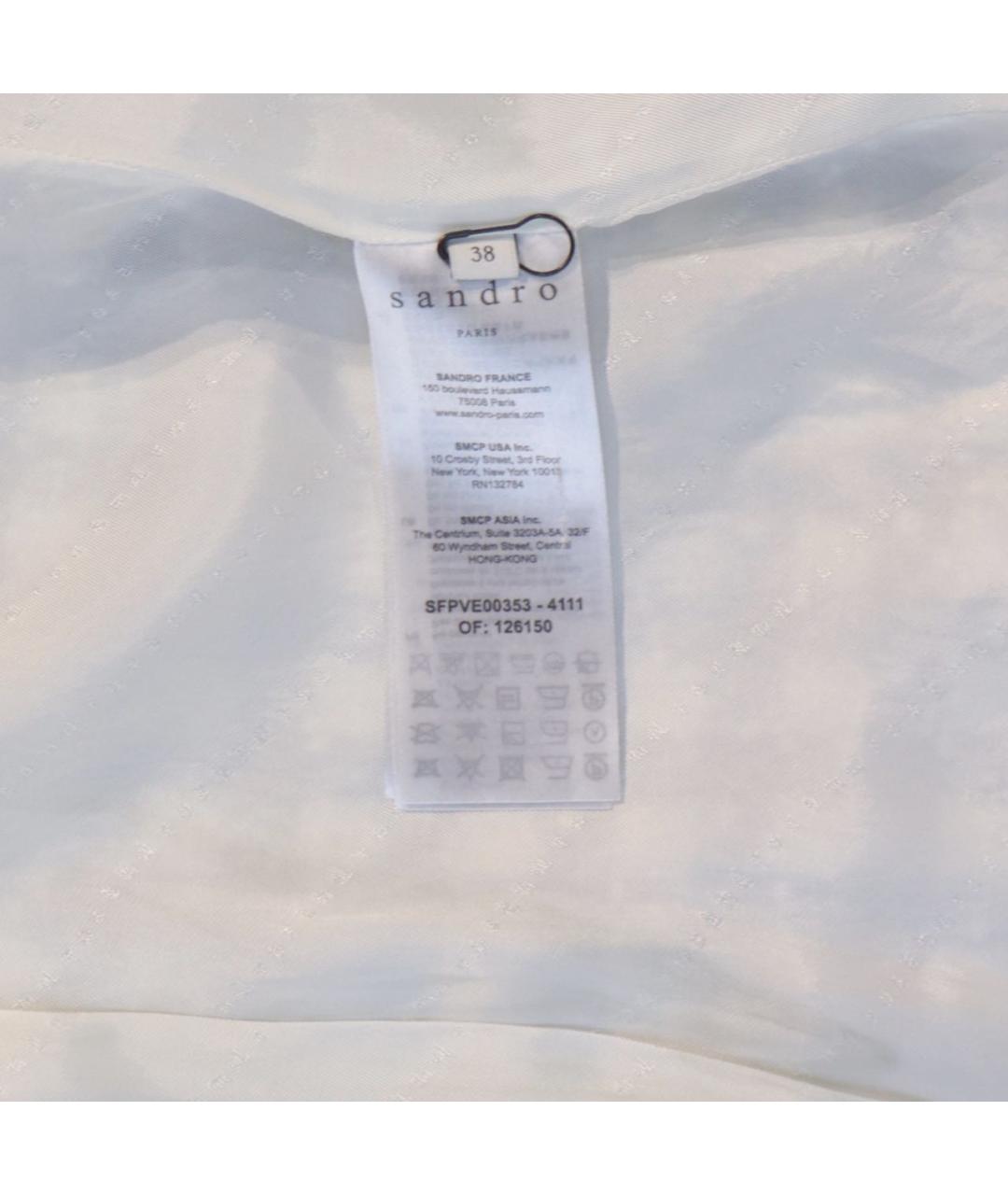 SANDRO Мульти хлопковый жакет/пиджак, фото 3