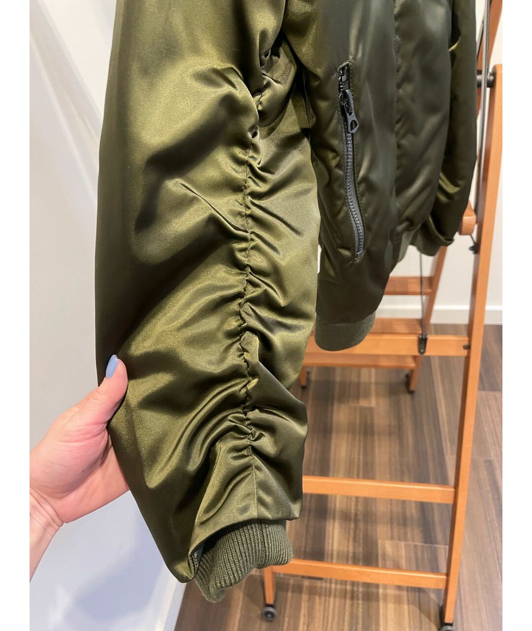 ACNE STUDIOS Хаки куртка, фото 5