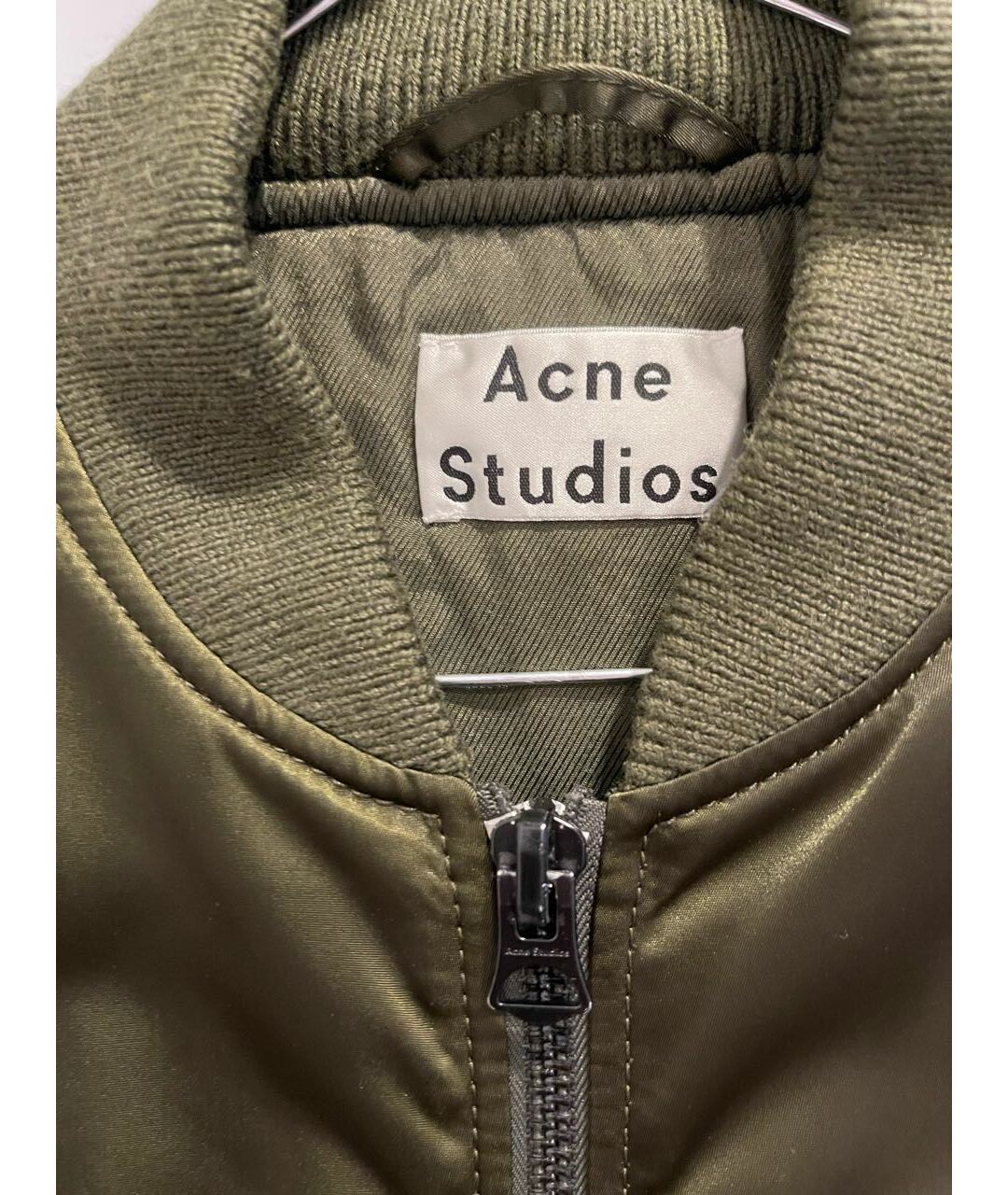 ACNE STUDIOS Хаки куртка, фото 3