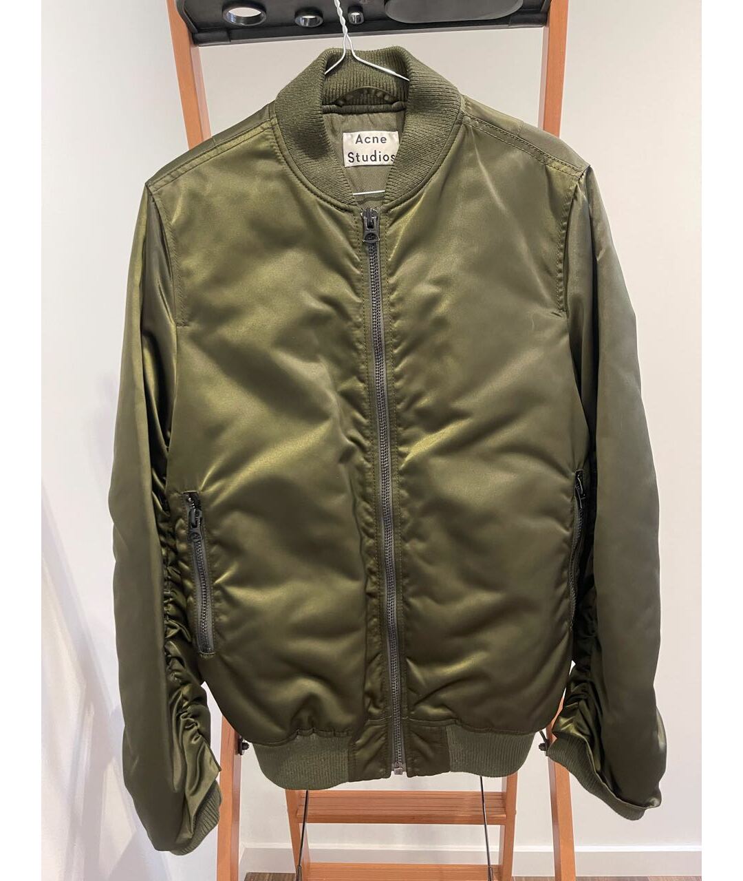 ACNE STUDIOS Хаки куртка, фото 7