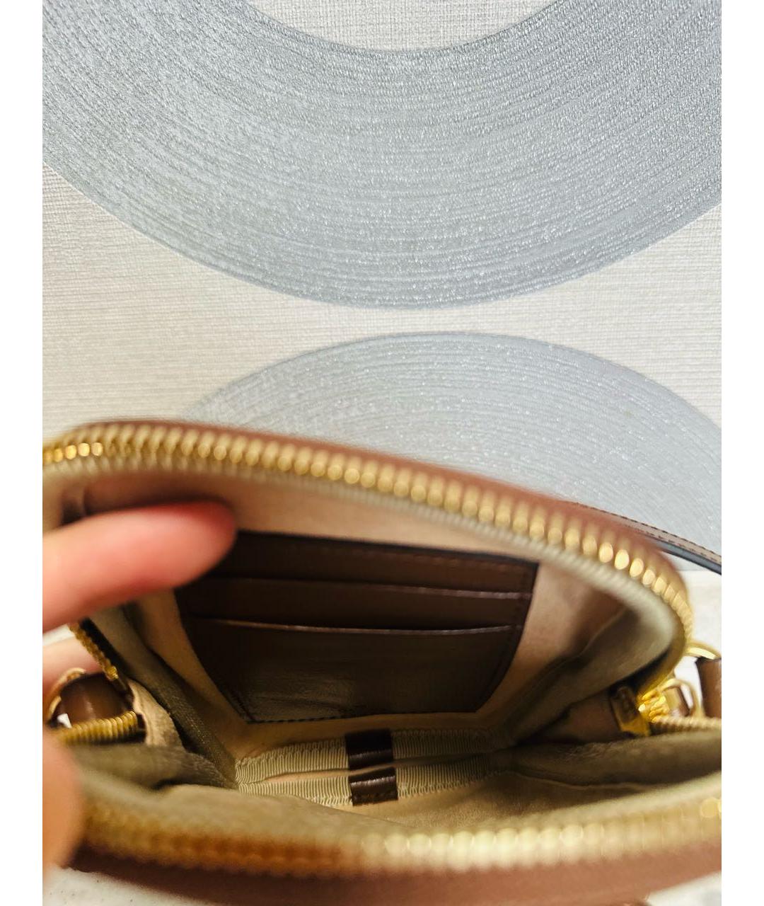 GUCCI Коричневая сумка через плечо, фото 6
