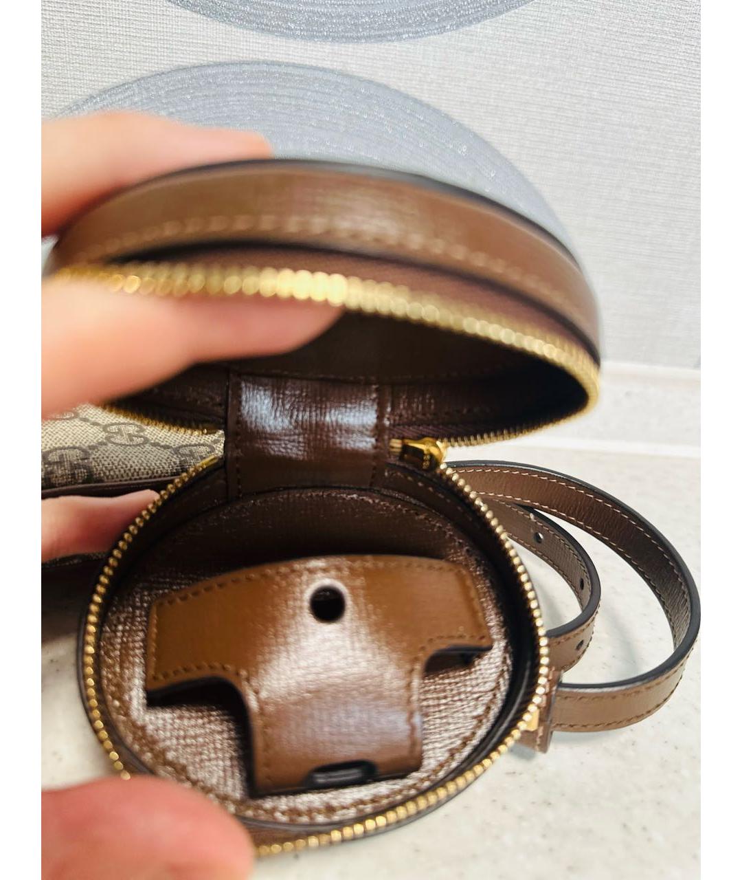 GUCCI Коричневая сумка через плечо, фото 3