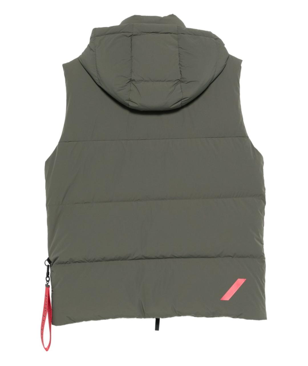 AFTER LABEL Зеленый полиамидовый жилет, фото 2