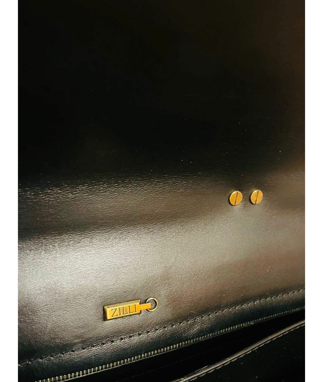 ZILLI Черная кожаная папка для документов, фото 6