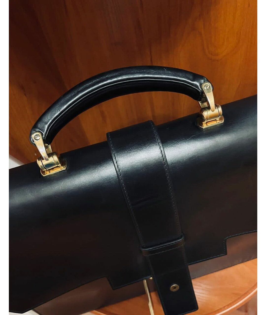 ZILLI Черная кожаная папка для документов, фото 5