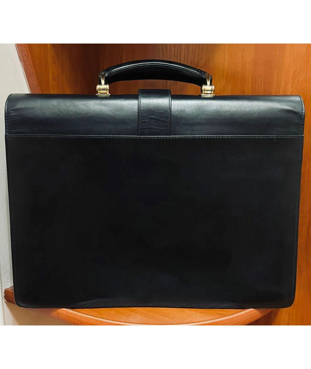ZILLI Черная кожаная папка для документов, фото 2