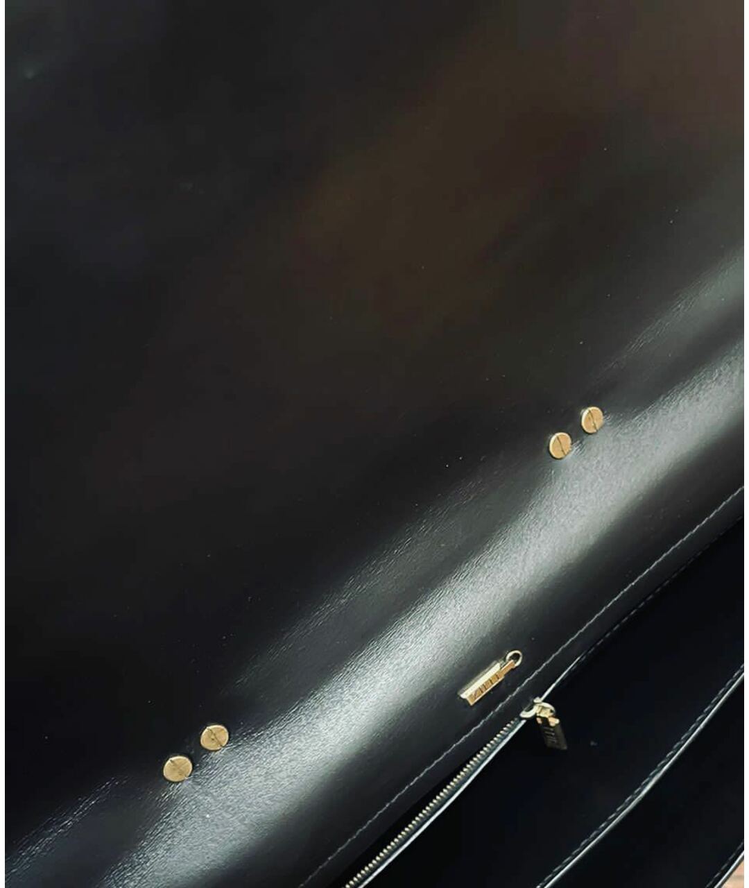 ZILLI Черная кожаная папка для документов, фото 3