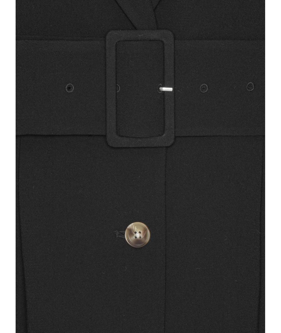 ROTATE Черный полиэстеровый жакет/пиджак, фото 4