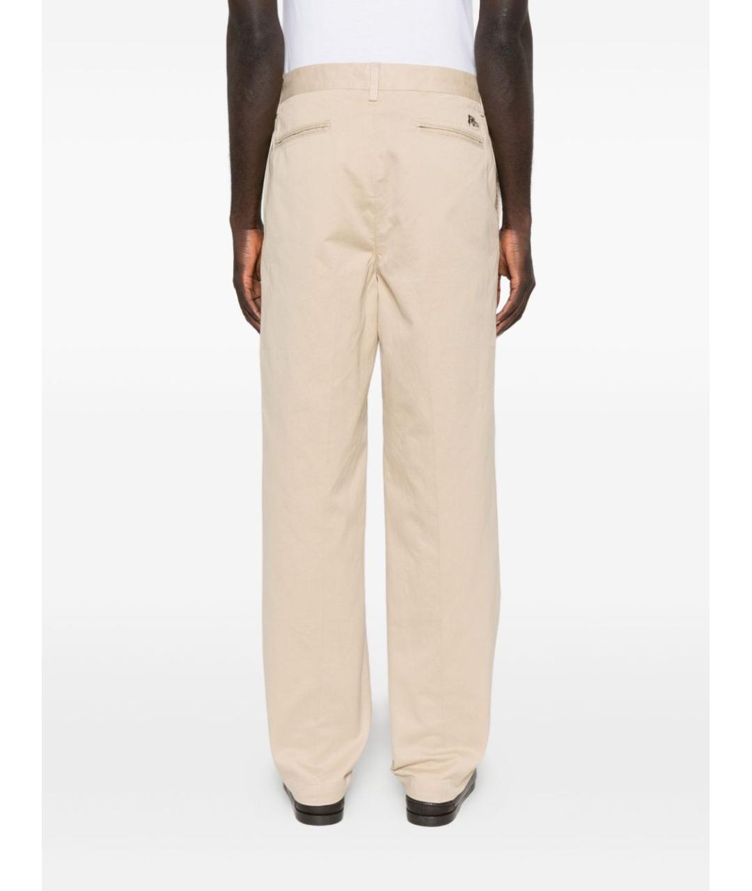 SEBAGO Бежевые хлопковые повседневные брюки, фото 3