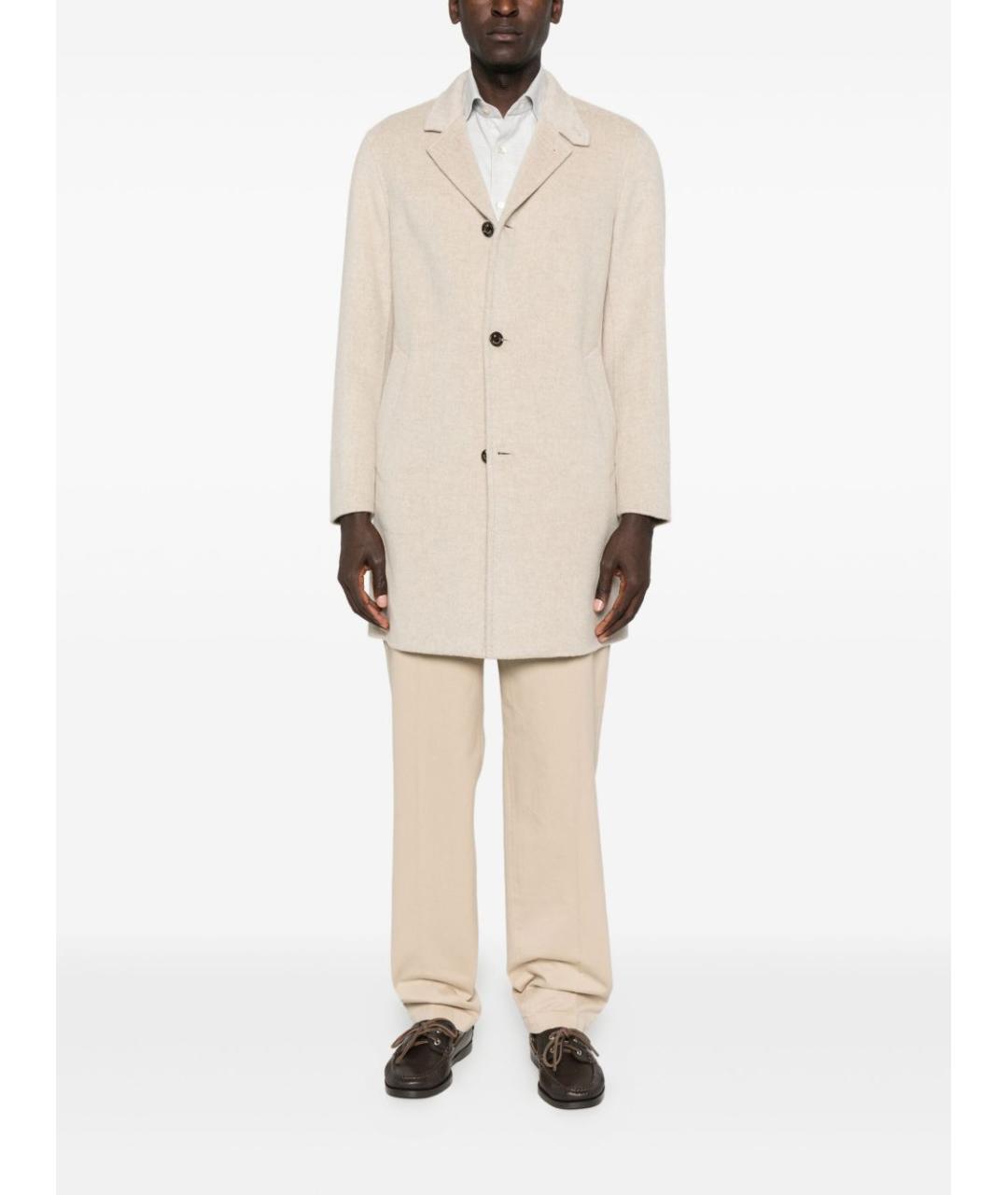 SEBAGO Бежевые хлопковые повседневные брюки, фото 2