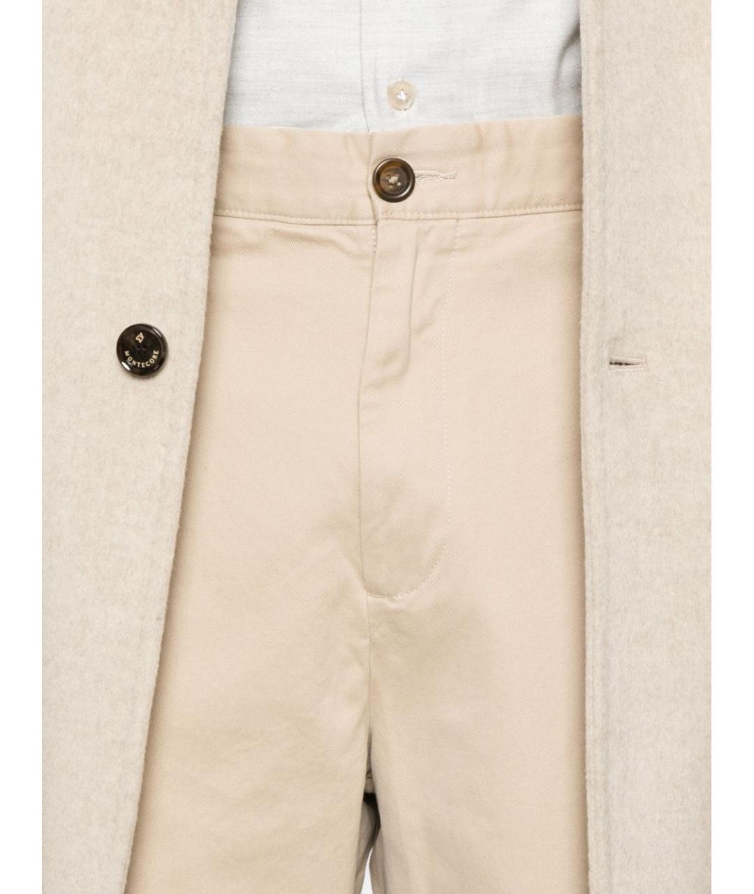 SEBAGO Бежевые хлопковые повседневные брюки, фото 4