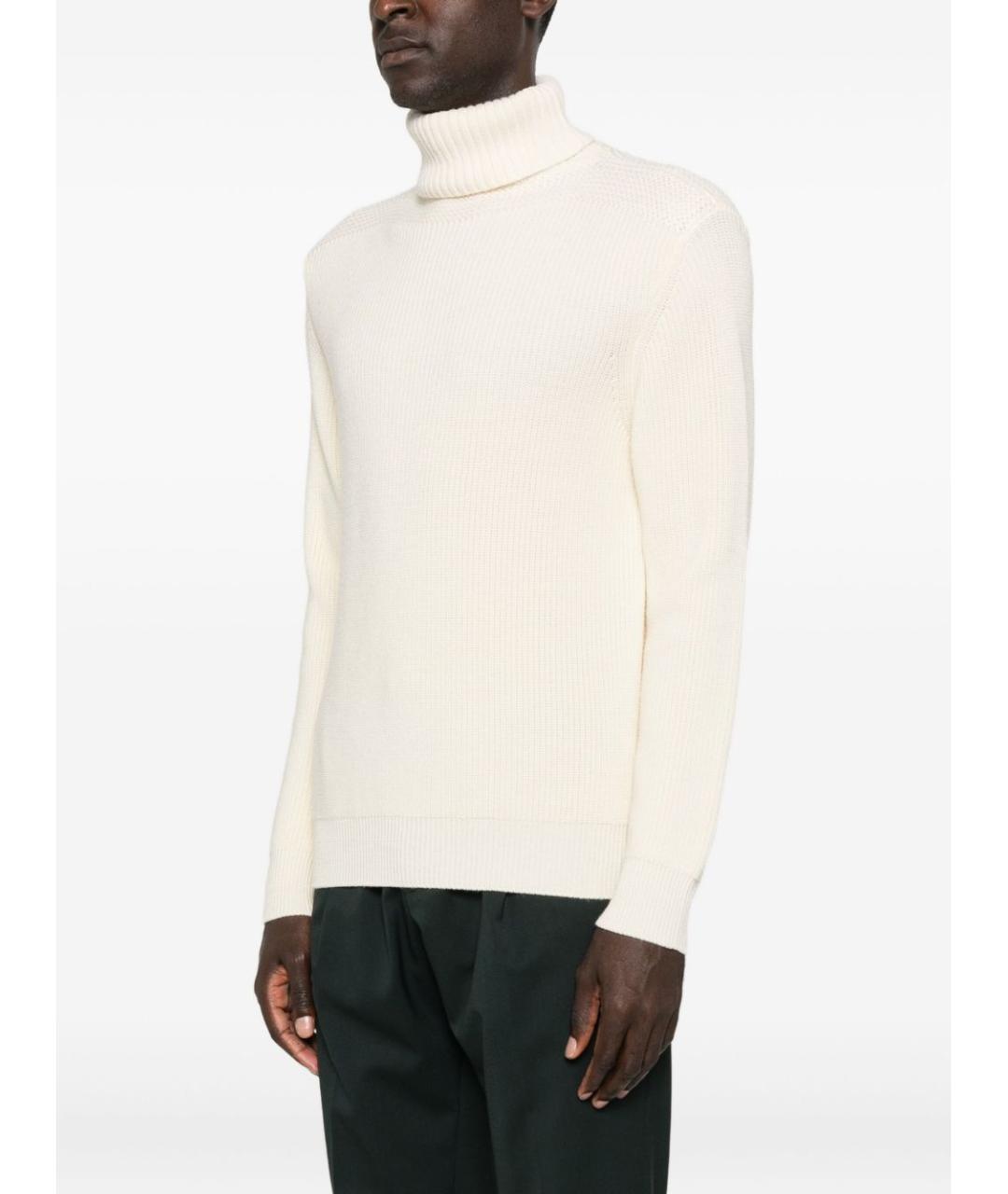 SEBAGO Белый шерстяной джемпер / свитер, фото 5