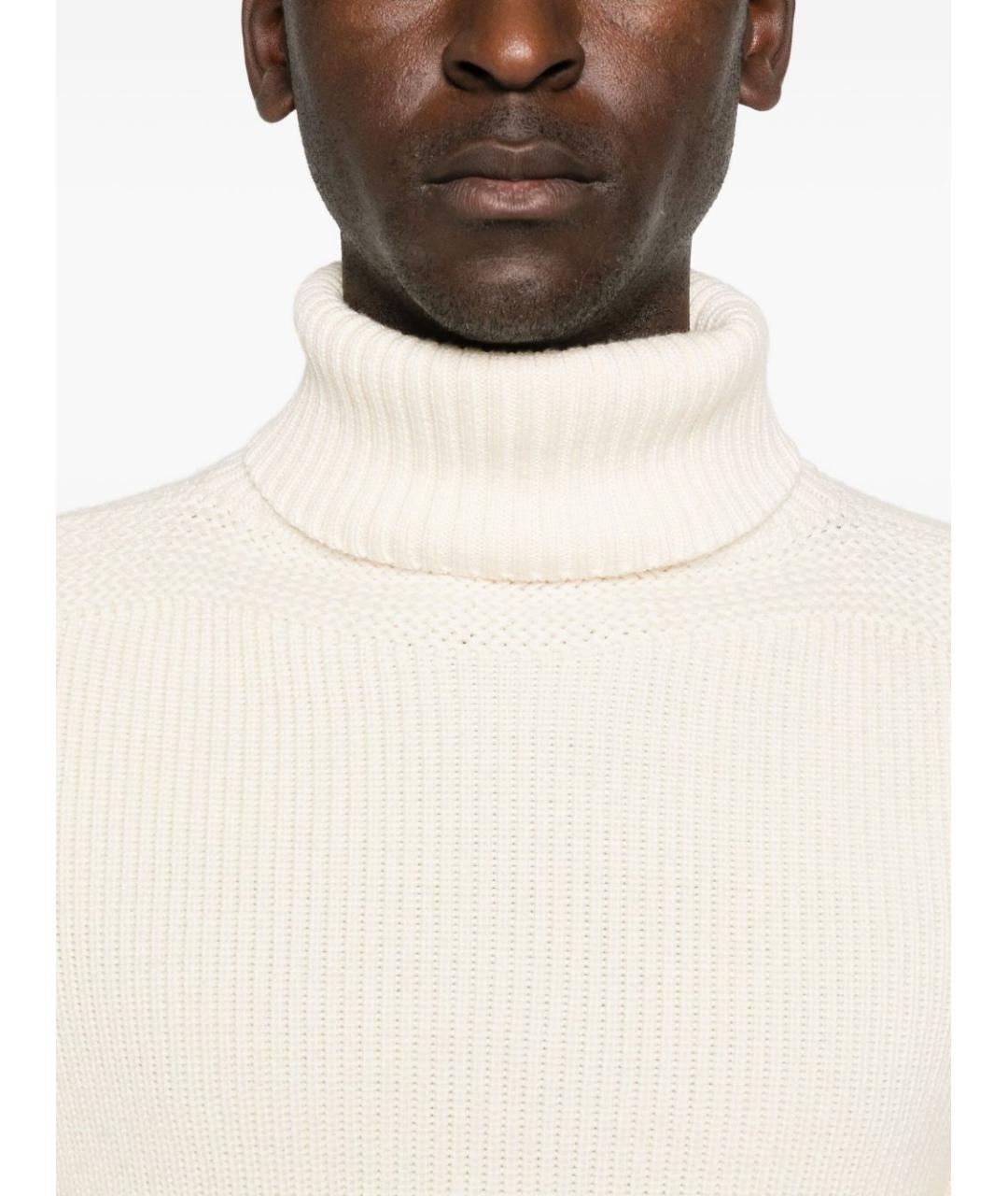 SEBAGO Белый шерстяной джемпер / свитер, фото 3