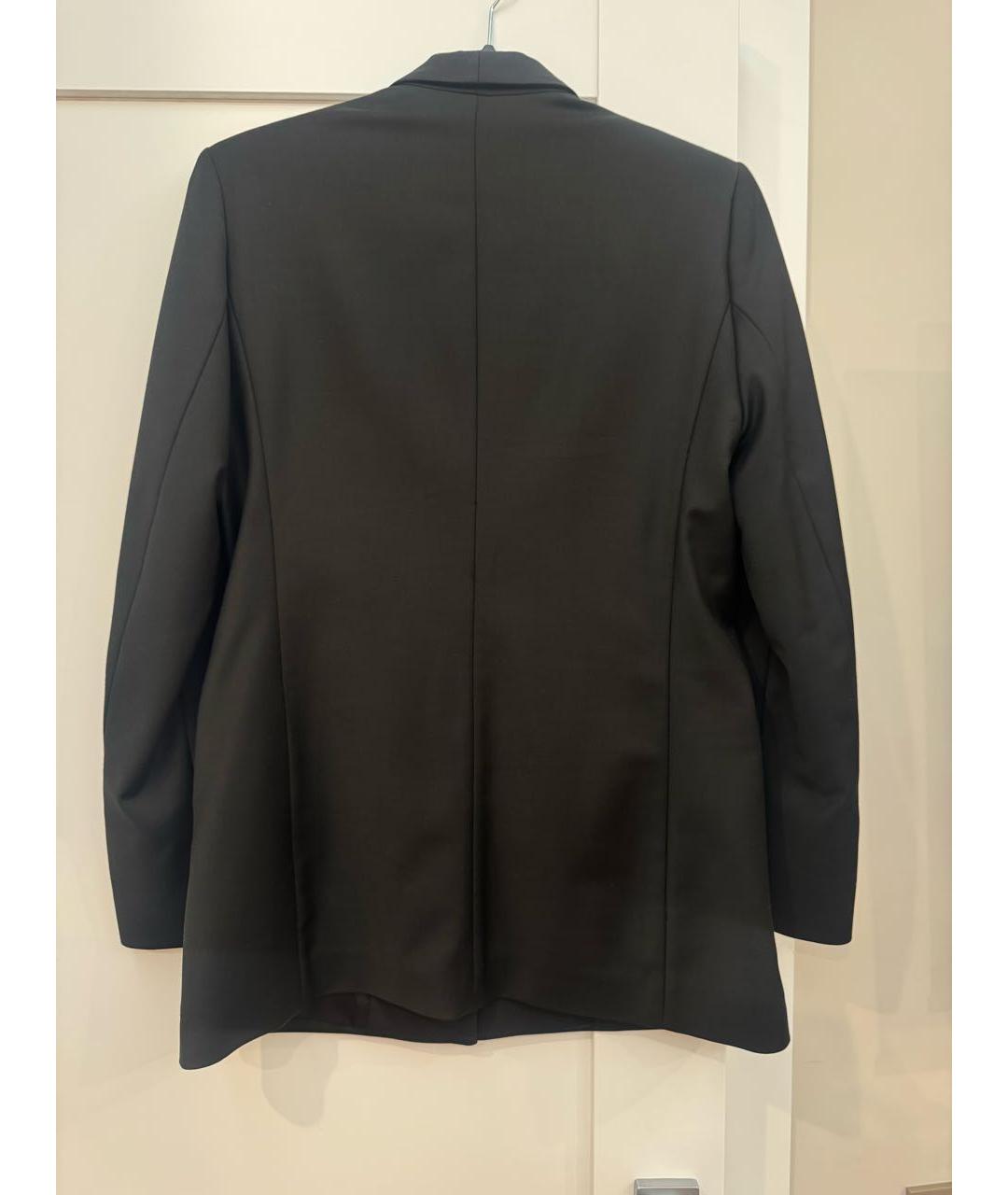 SANDRO Черный хлопковый жакет/пиджак, фото 2