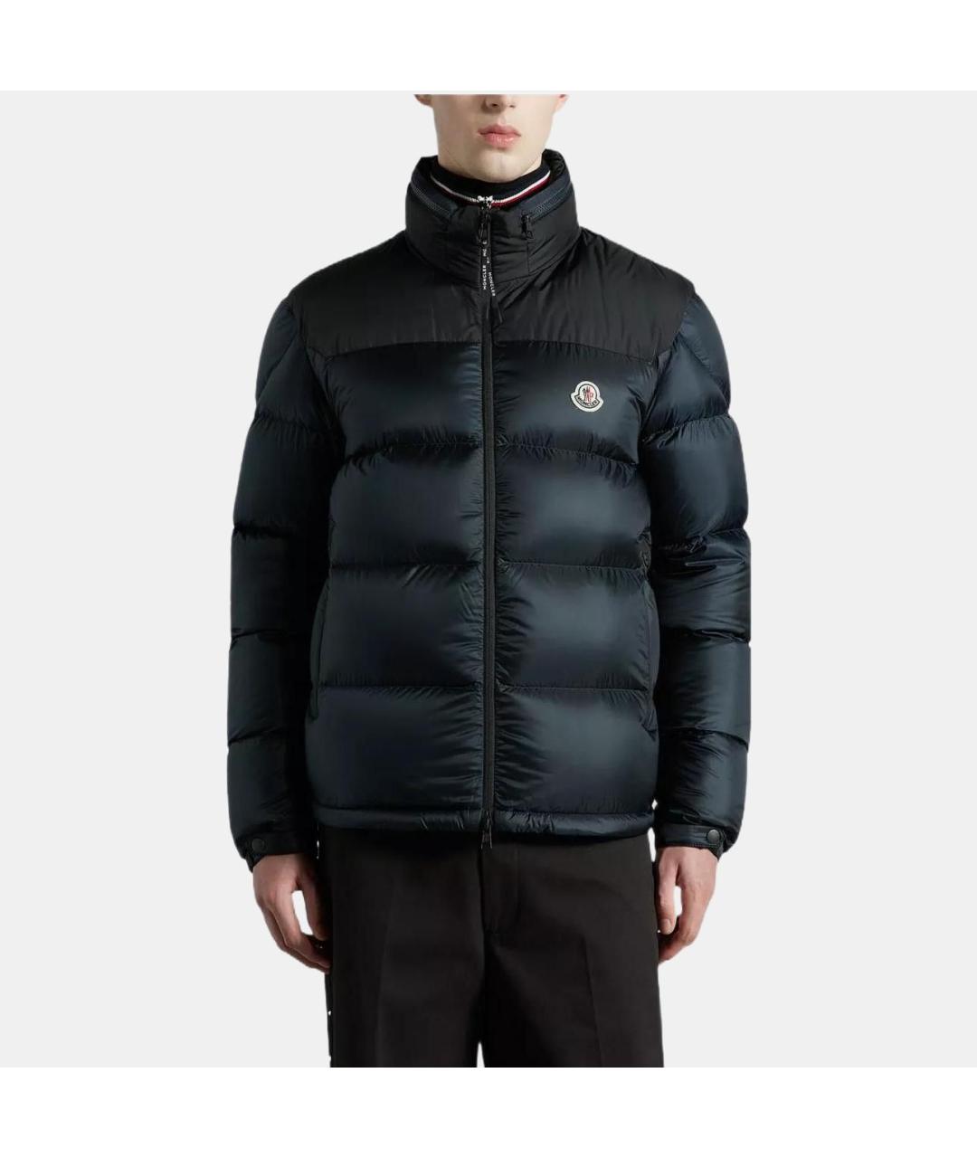 MONCLER Синий пуховик, фото 2