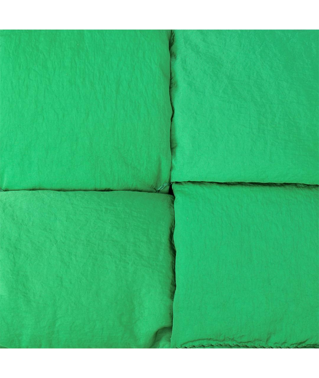 BOTTEGA VENETA Зеленая тканевая сумка на плечо, фото 4