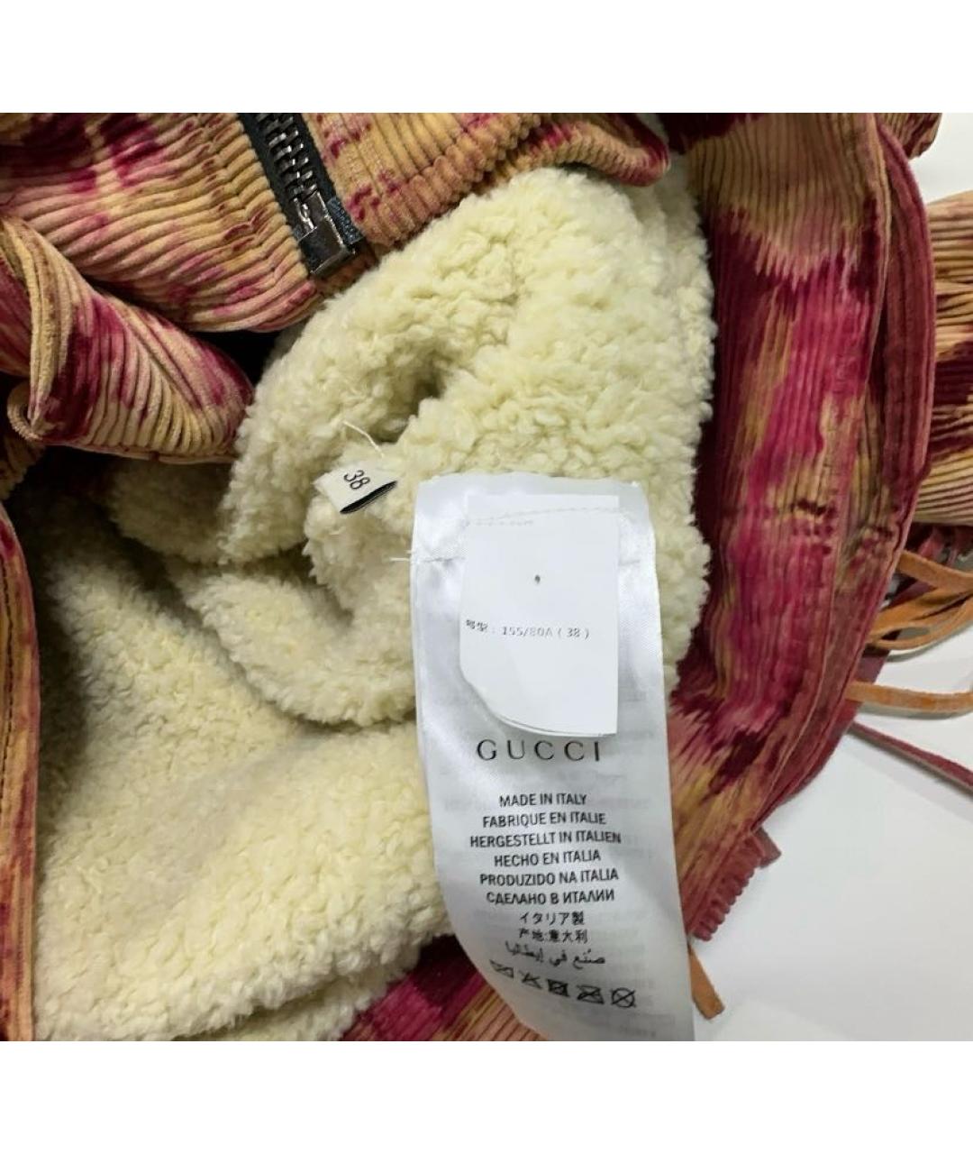 GUCCI Мульти полиэстеровая куртка, фото 3