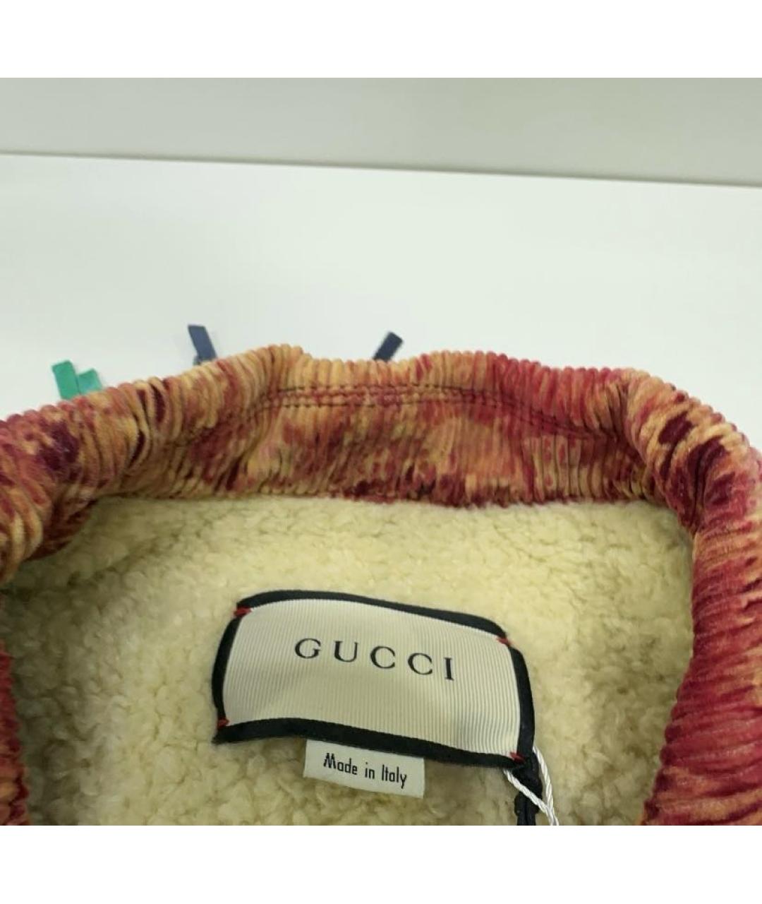 GUCCI Мульти полиэстеровая куртка, фото 5