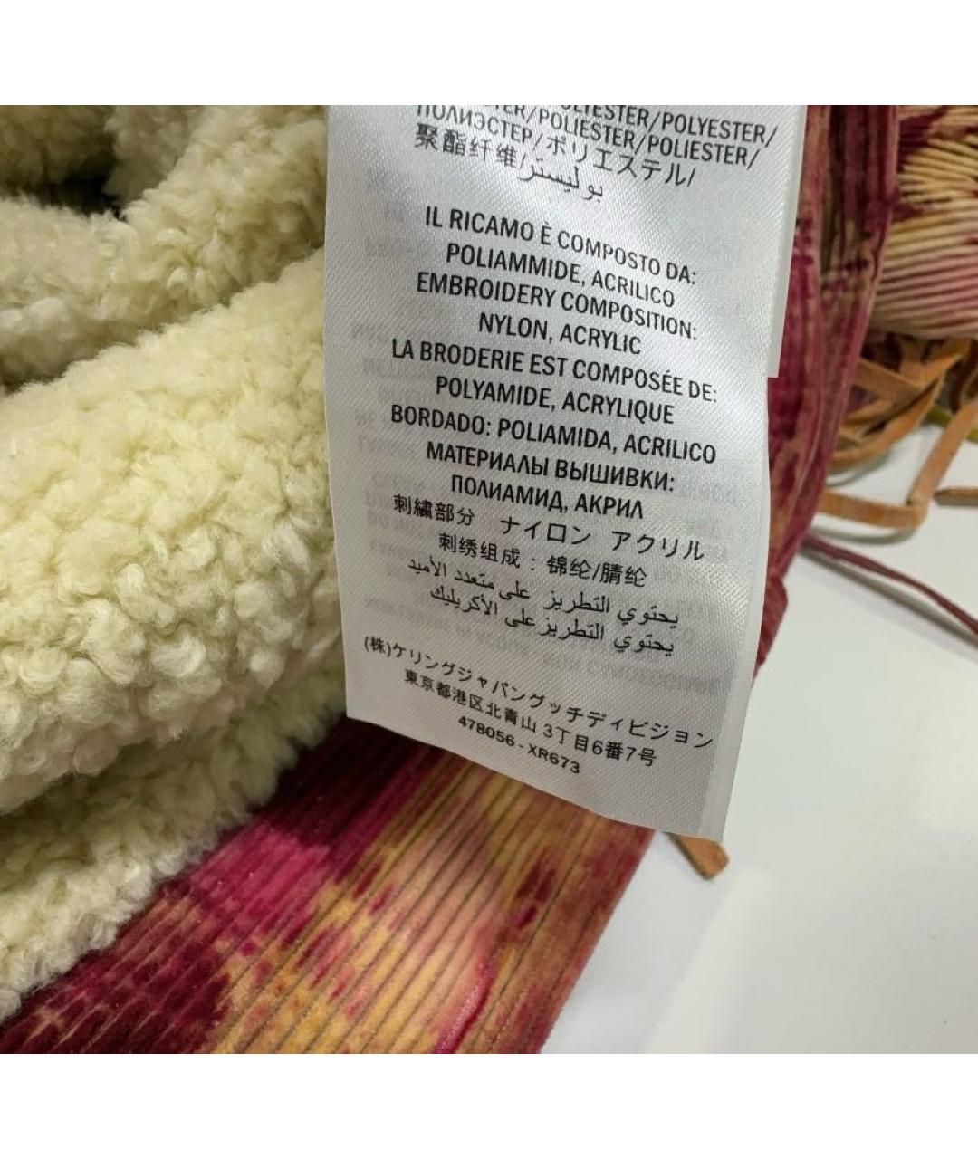 GUCCI Мульти полиэстеровая куртка, фото 4