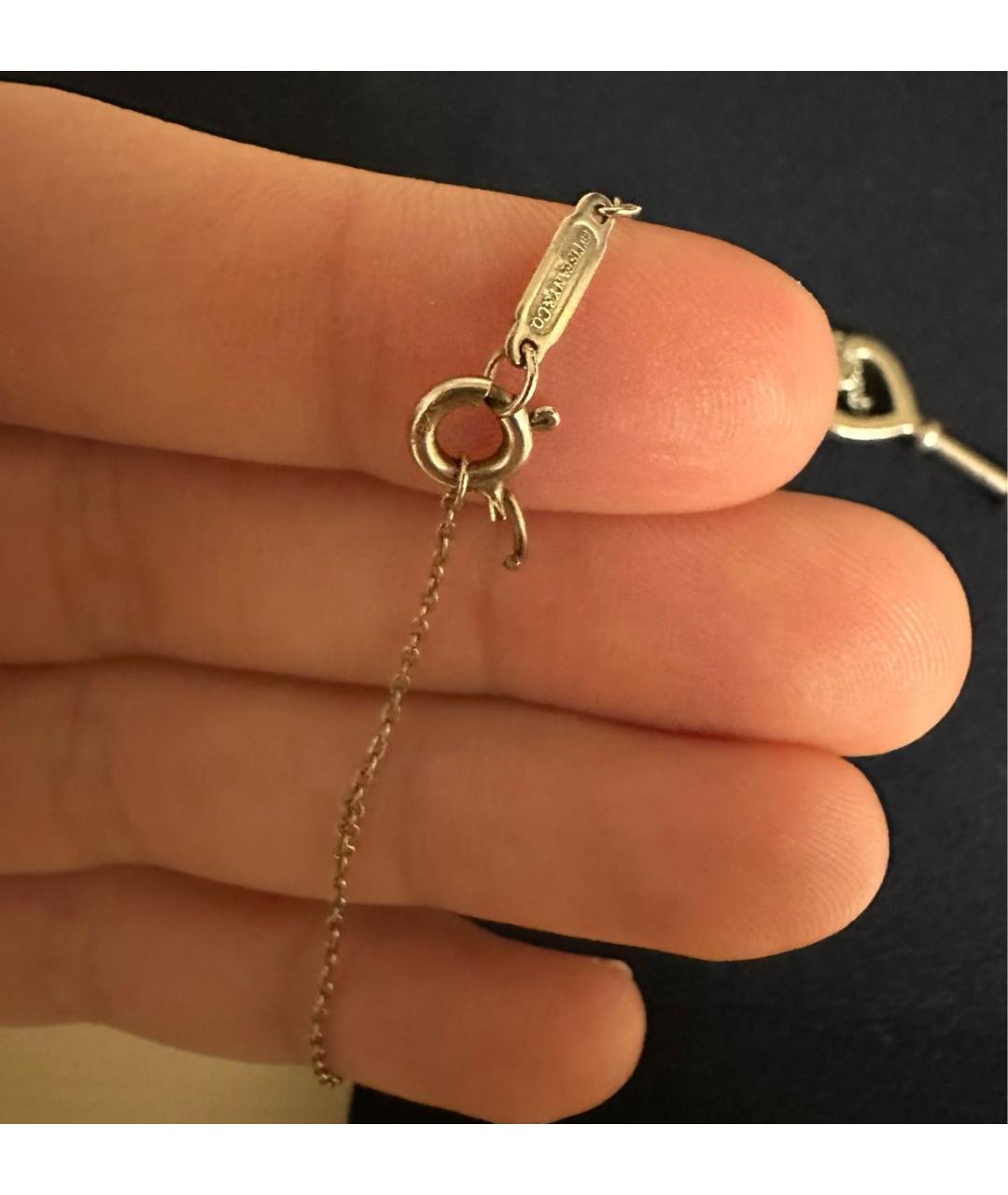 TIFFANY&CO Серебряная серебряная подвеска, фото 4