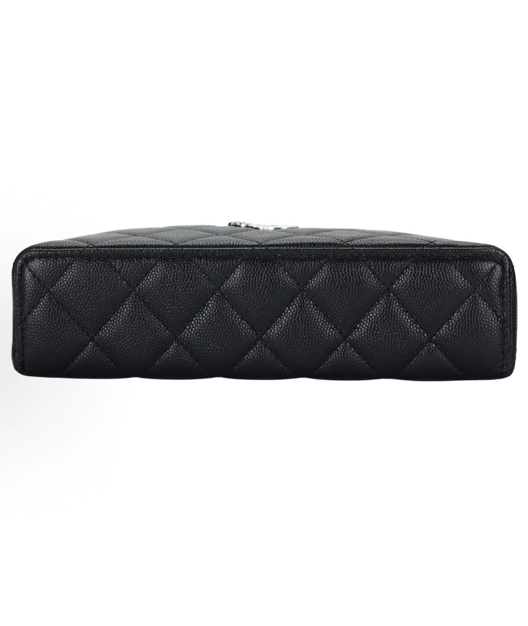 CHANEL Черная кожаная сумка через плечо, фото 4