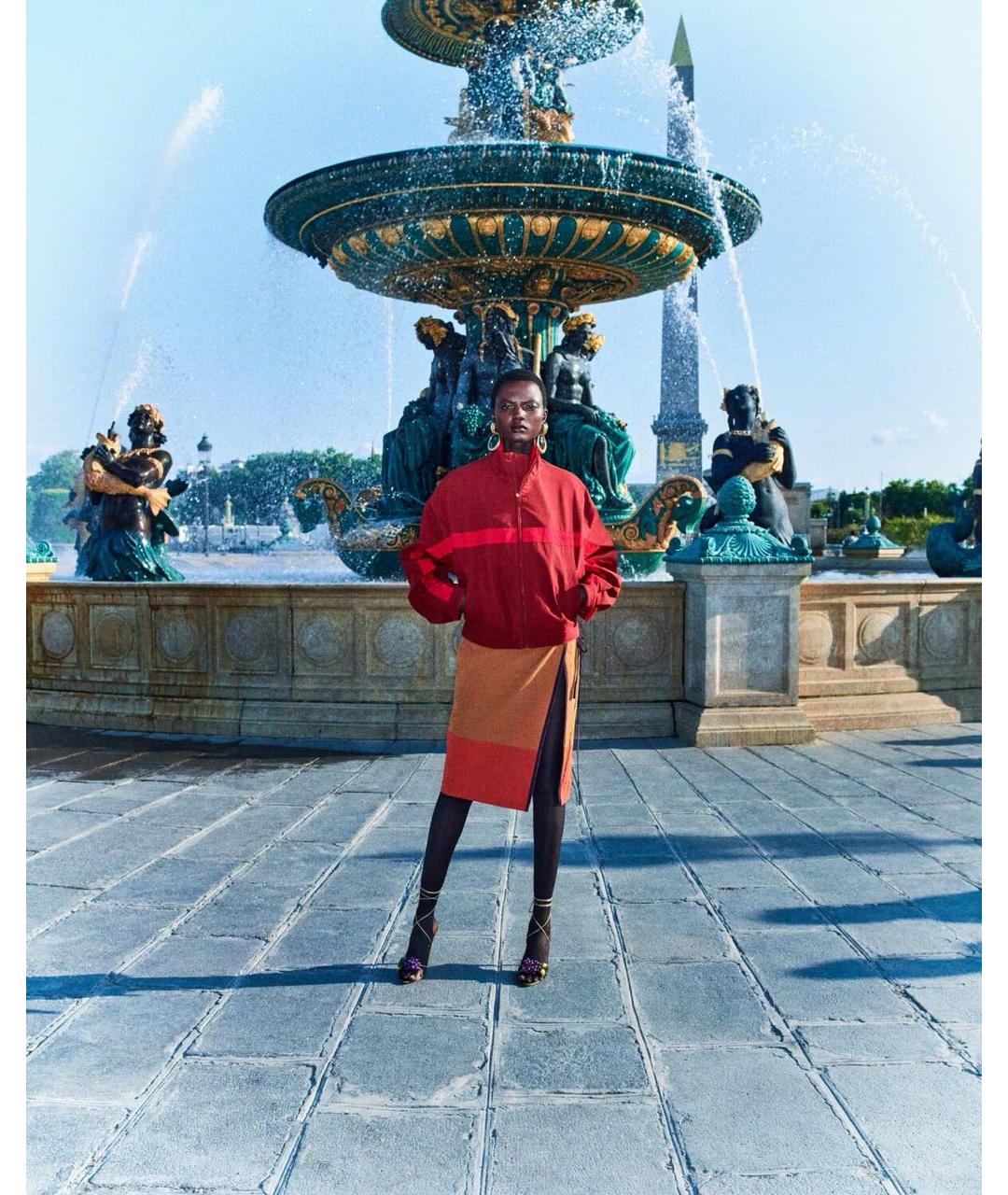 SAINT LAURENT Красная хлопковая куртка, фото 2