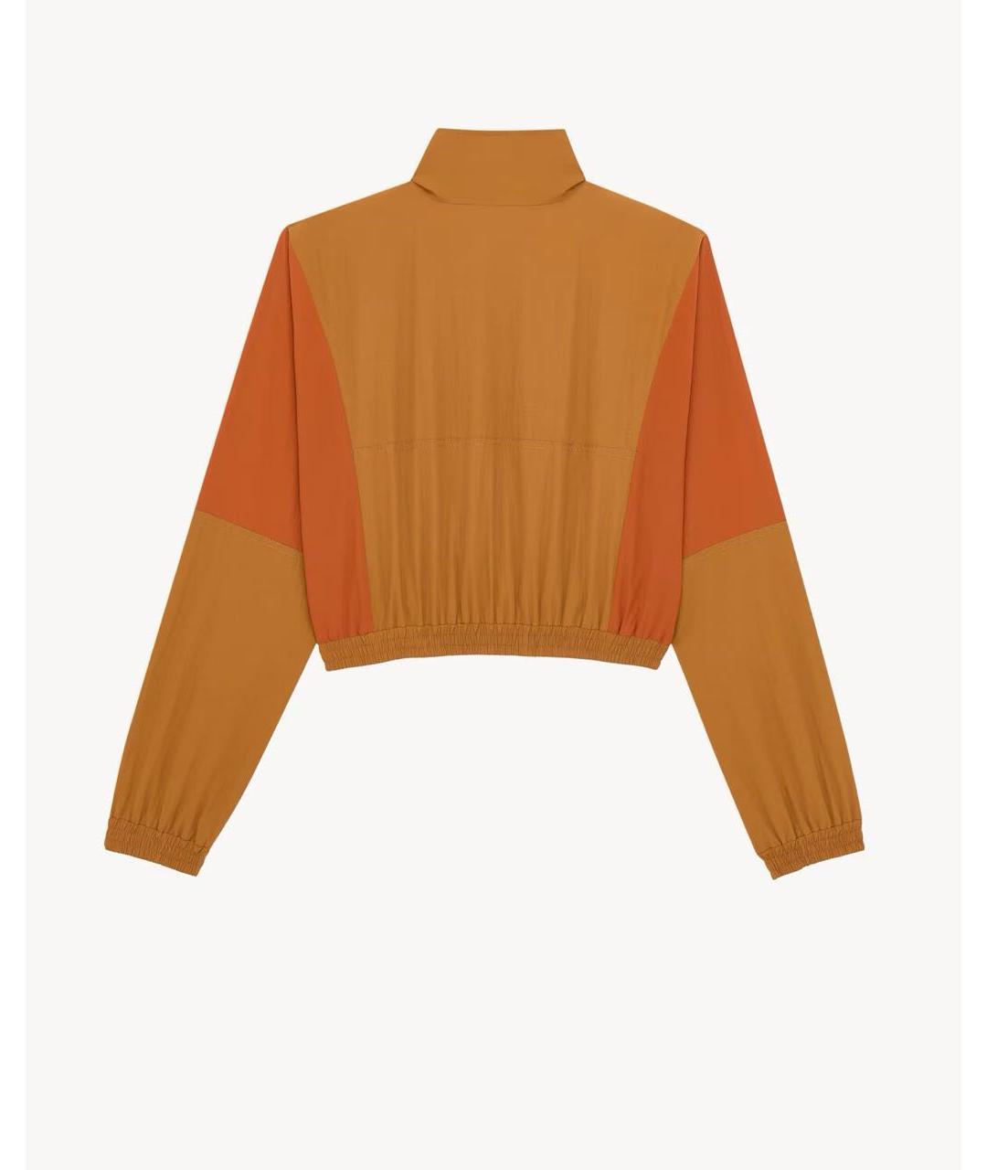 SAINT LAURENT Горчичная куртка, фото 4