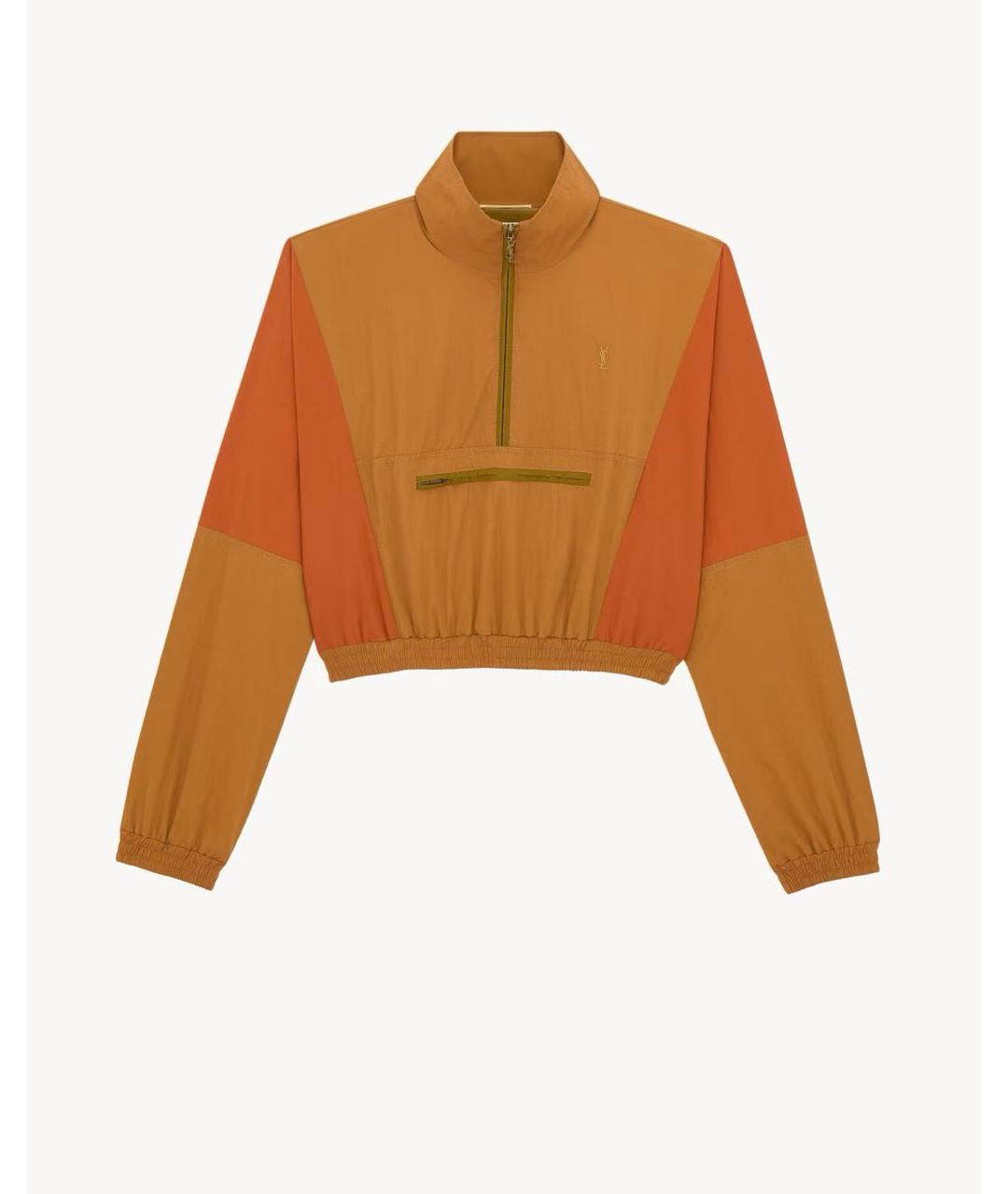 SAINT LAURENT Горчичная куртка, фото 5