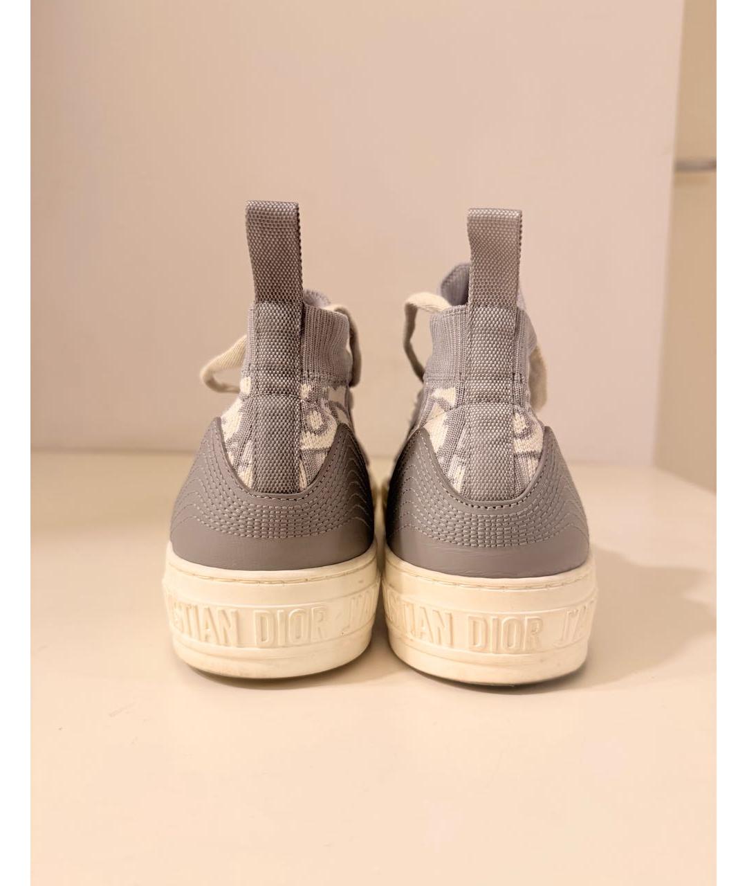 CHRISTIAN DIOR Серые кеды, фото 4