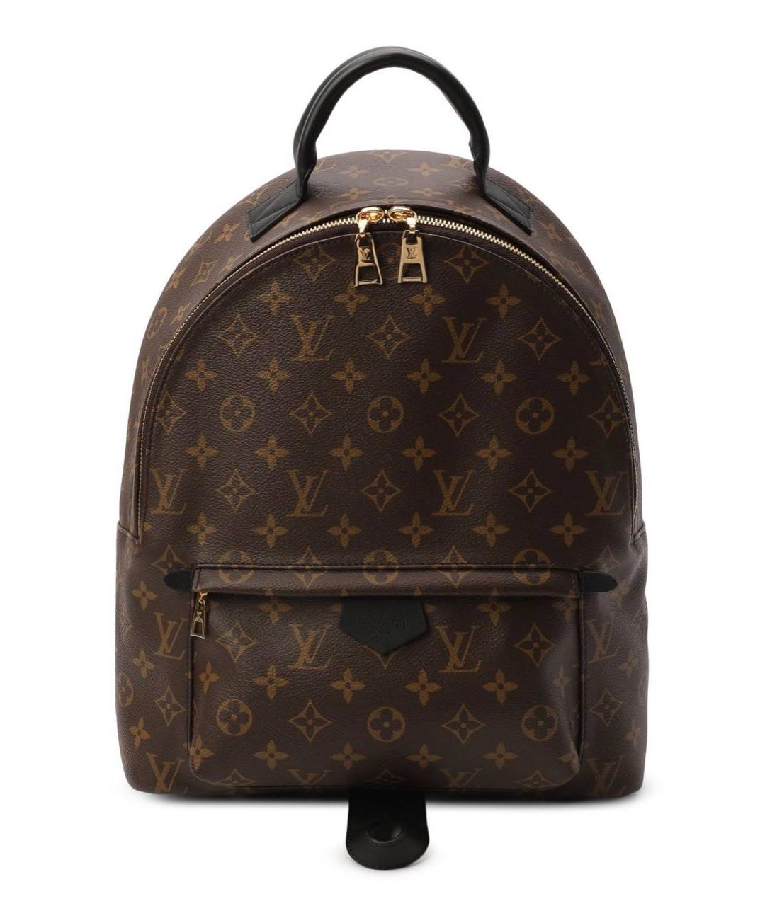 LOUIS VUITTON Коричневый кожаный рюкзак, фото 1