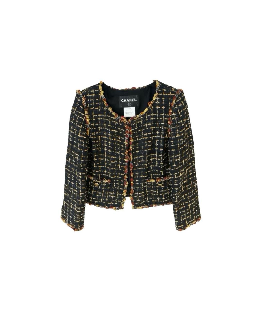 CHANEL Вискозный жакет/пиджак, фото 9