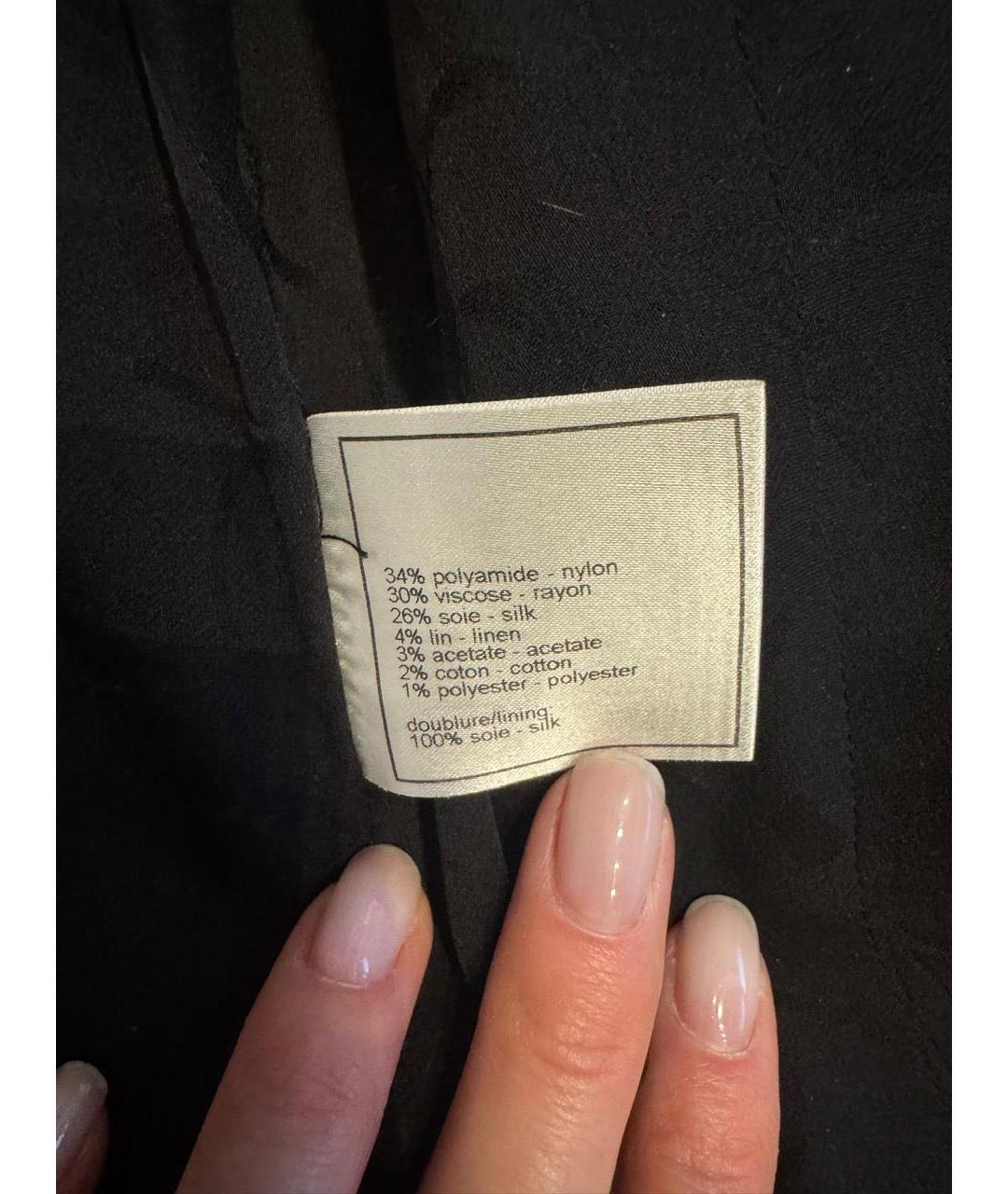 CHANEL Вискозный жакет/пиджак, фото 5