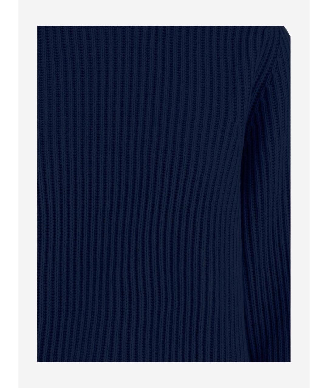 ALLUDE Синий шерстяной джемпер / свитер, фото 3