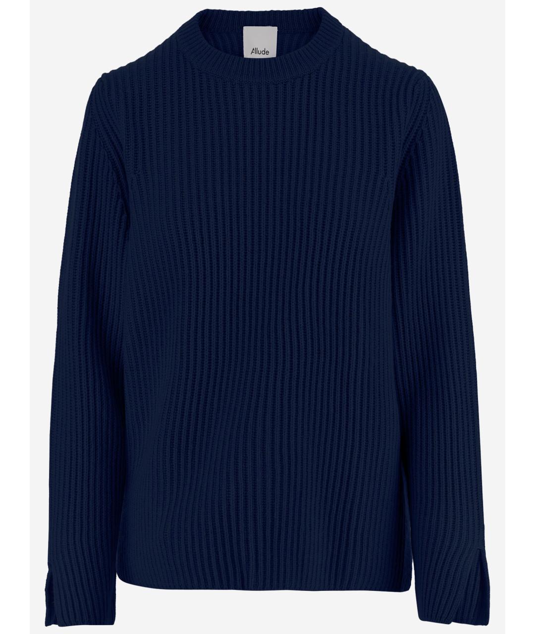 ALLUDE Синий шерстяной джемпер / свитер, фото 1