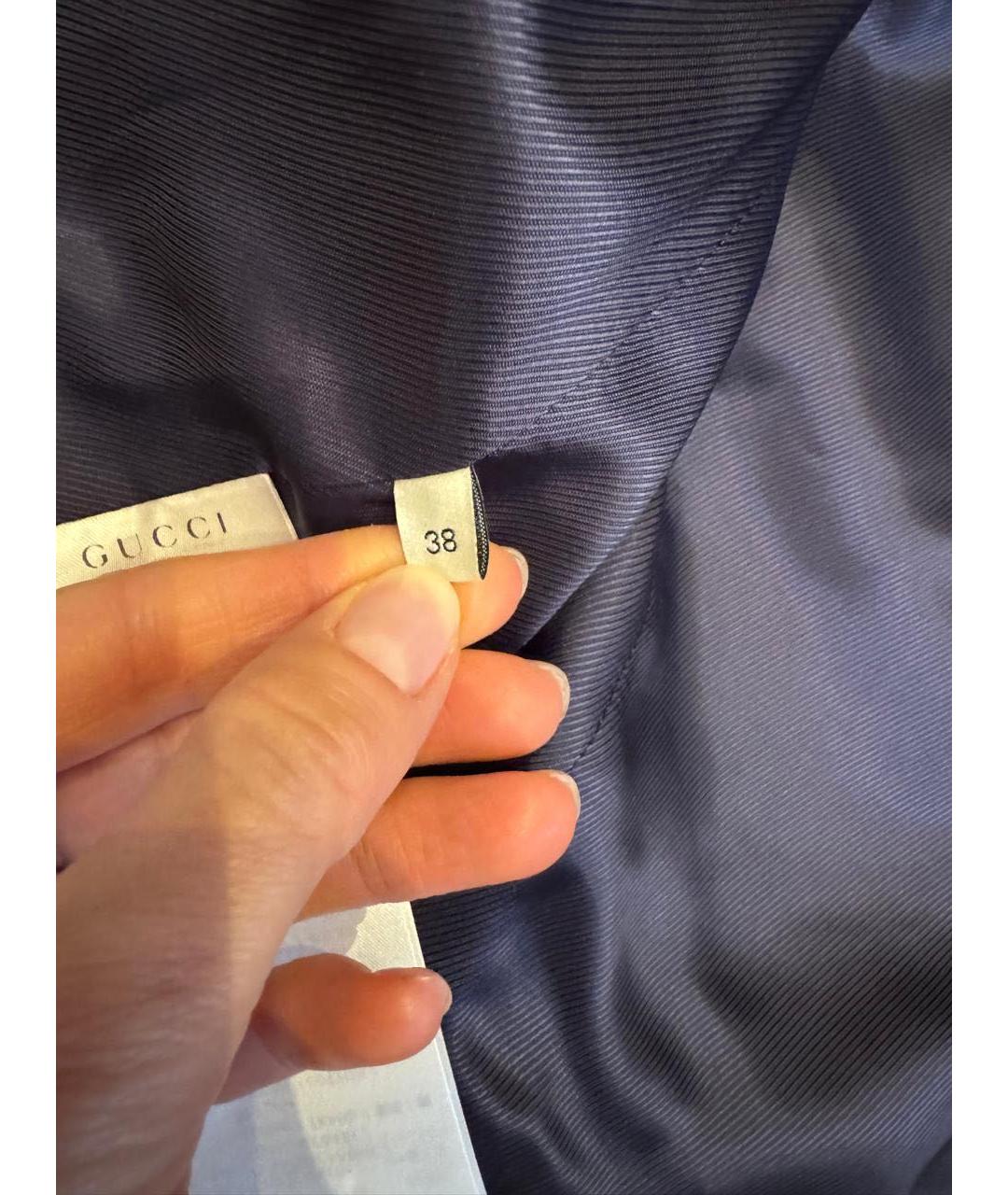 GUCCI Хлопко-эластановый жакет/пиджак, фото 7
