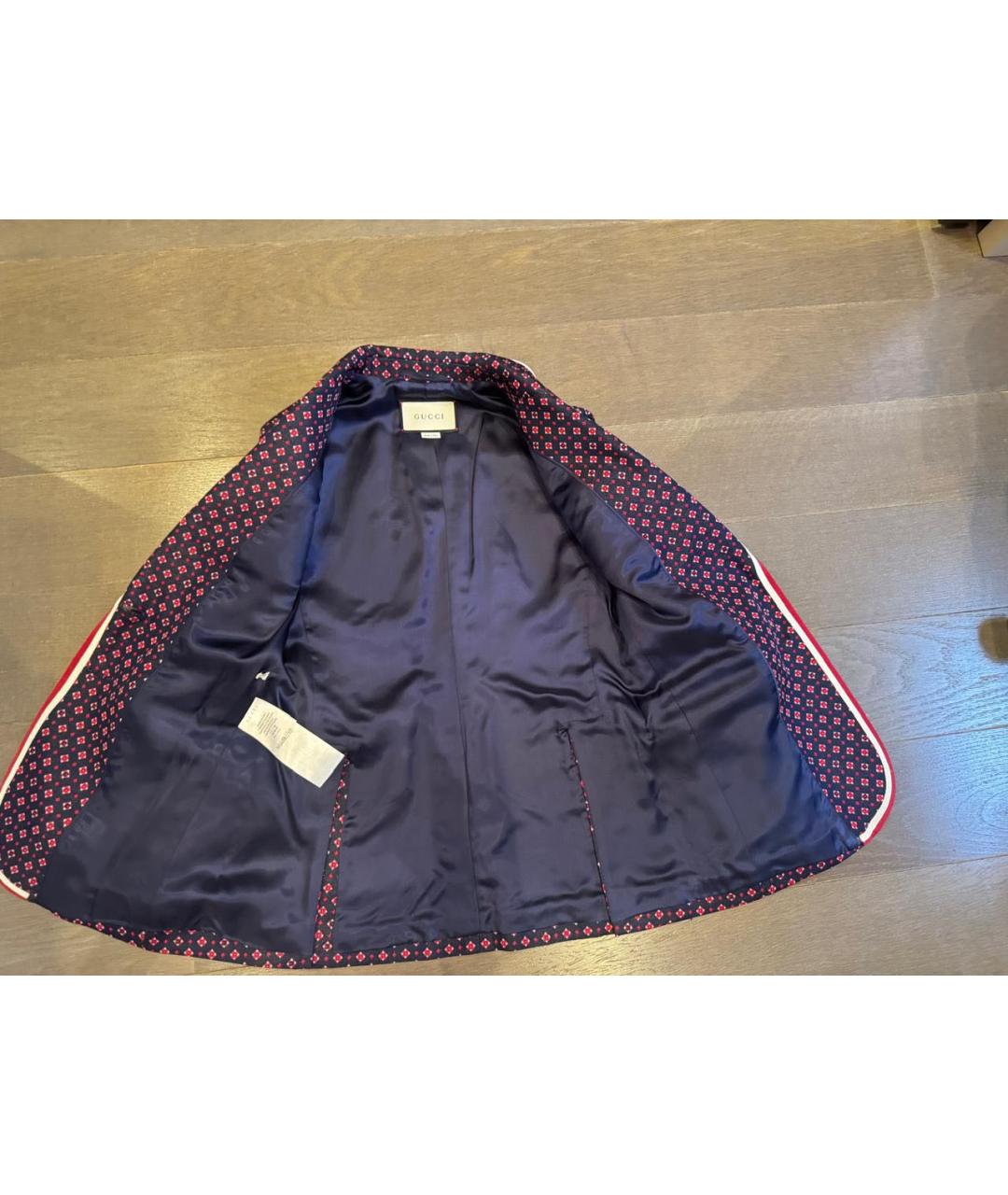 GUCCI Хлопко-эластановый жакет/пиджак, фото 4