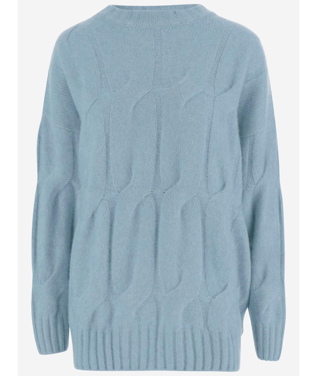 ALLUDE Голубой кашемировый джемпер / свитер, фото 4