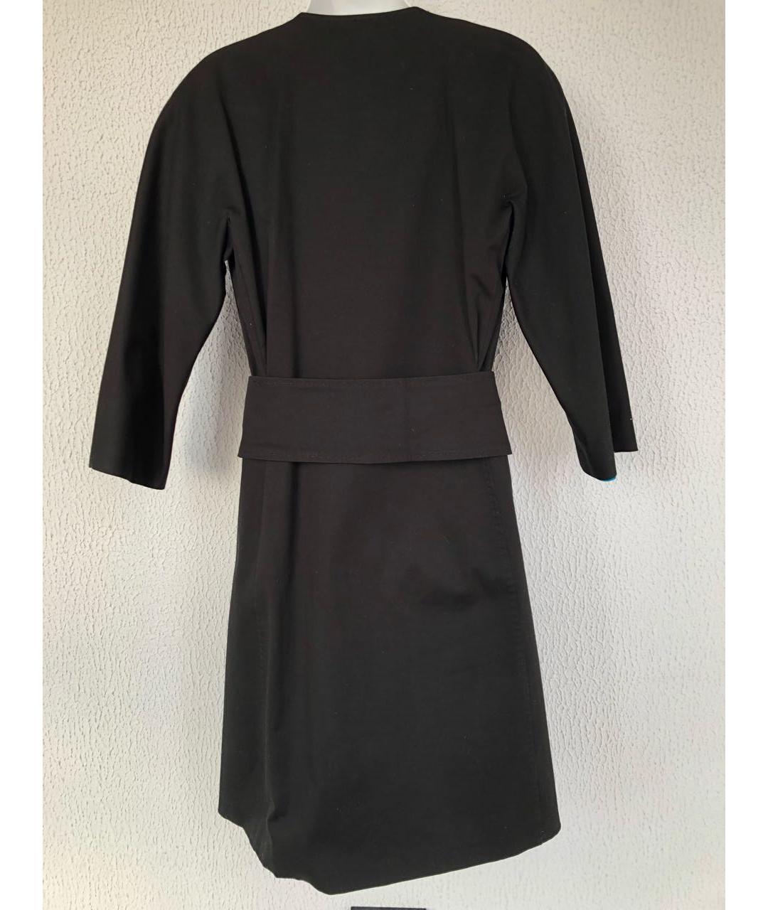 DOLCE&GABBANA Черный хлопко-эластановый жакет/пиджак, фото 2