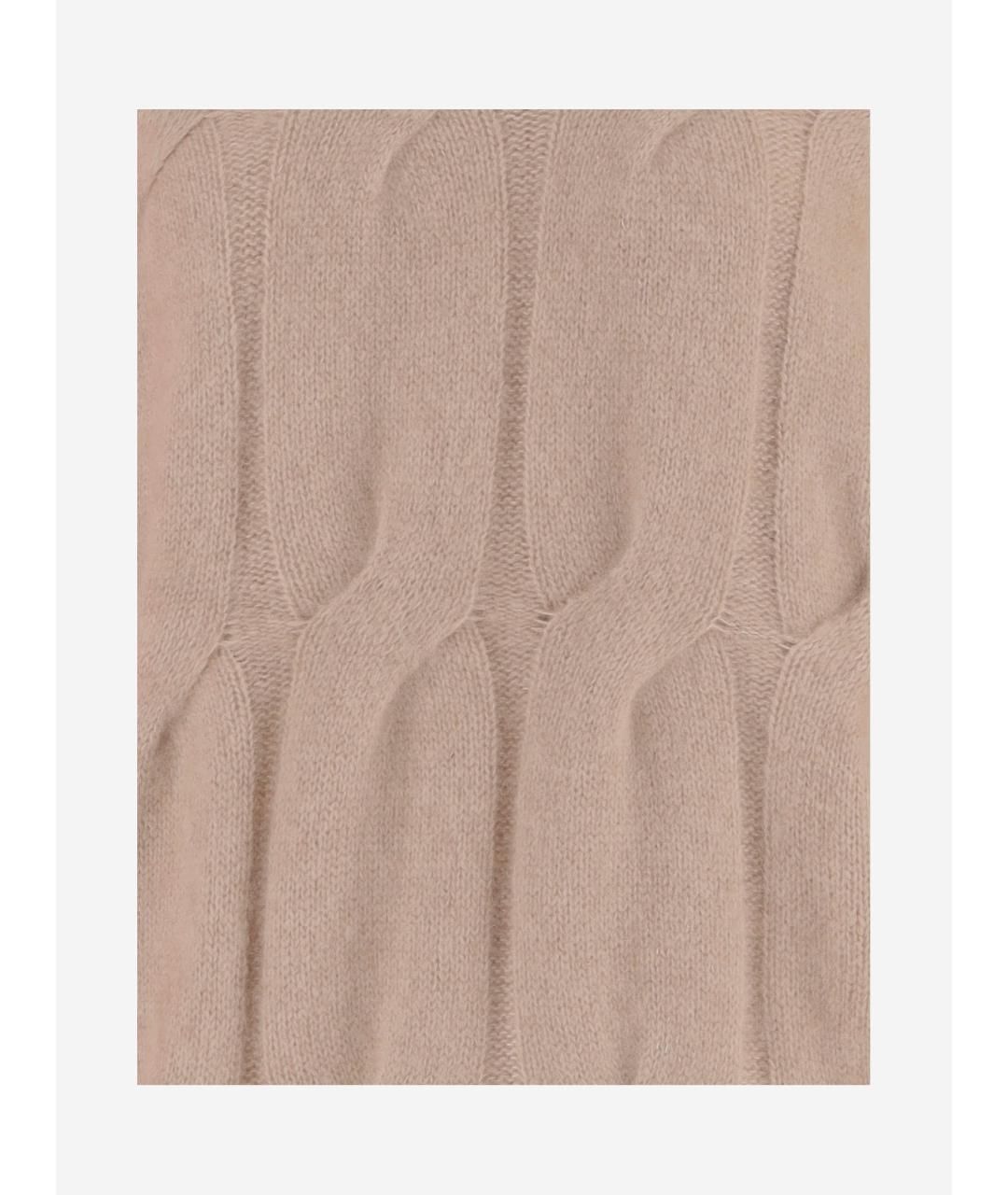 ALLUDE Бежевый кашемировый джемпер / свитер, фото 3