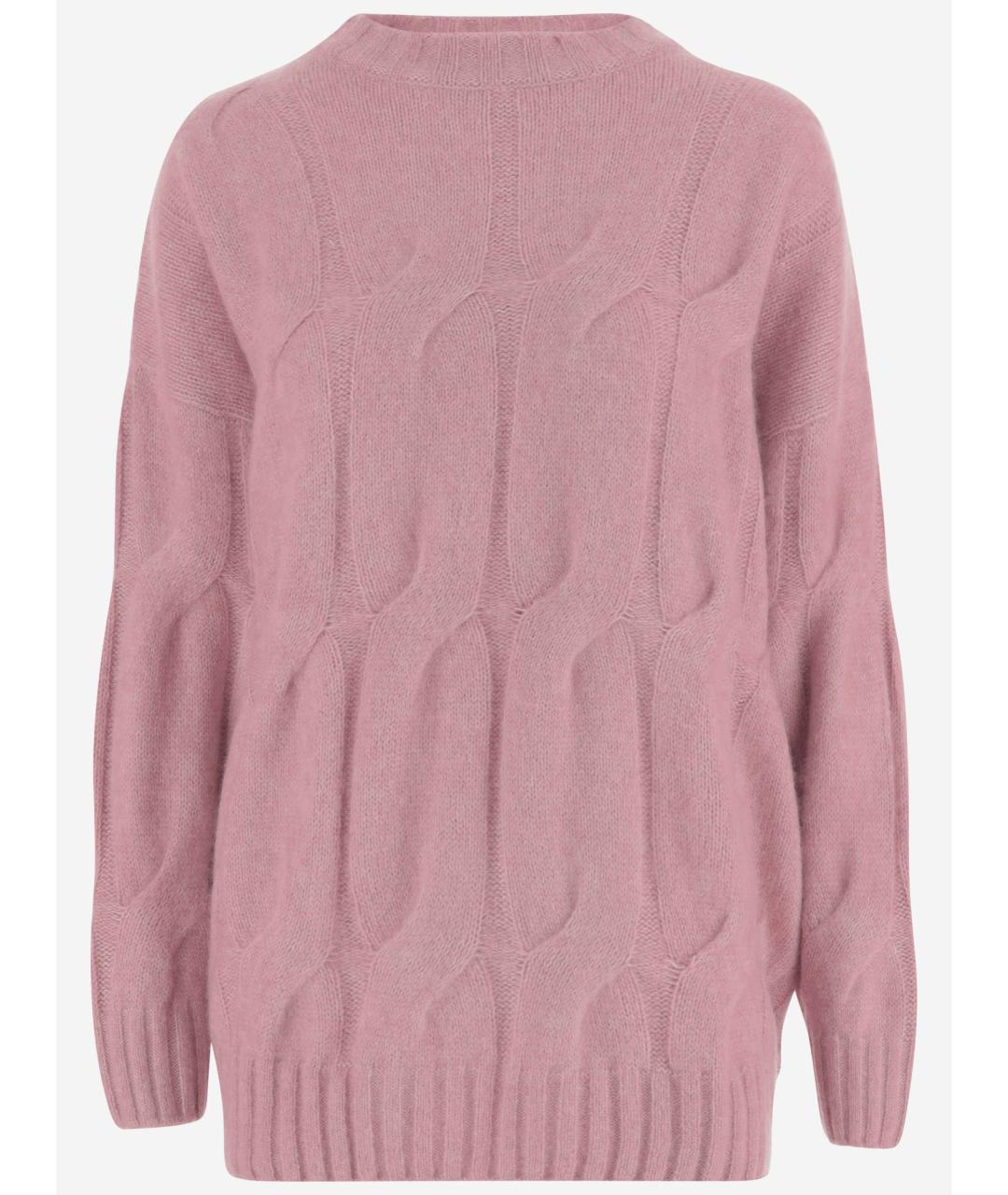 ALLUDE Розовый кашемировый джемпер / свитер, фото 1