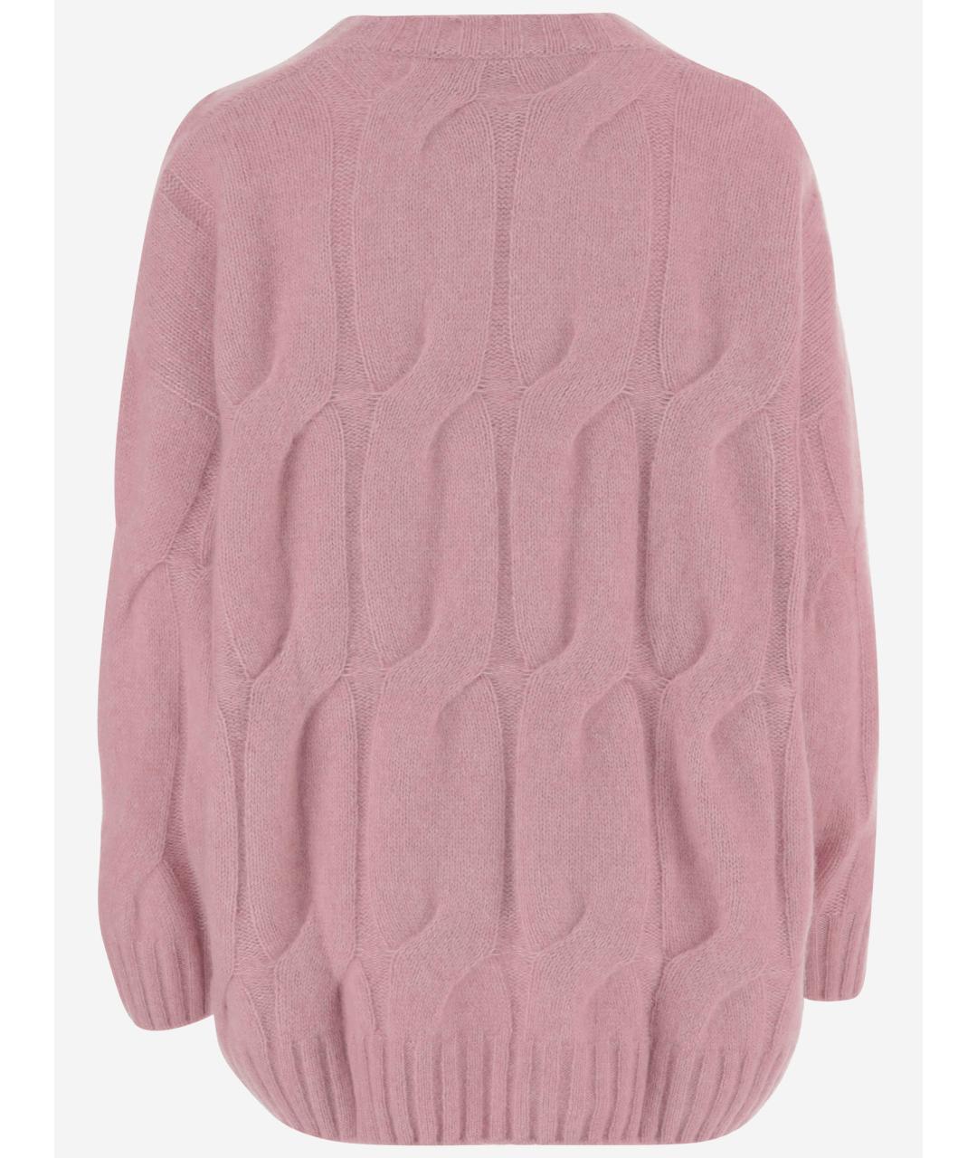 ALLUDE Розовый кашемировый джемпер / свитер, фото 2