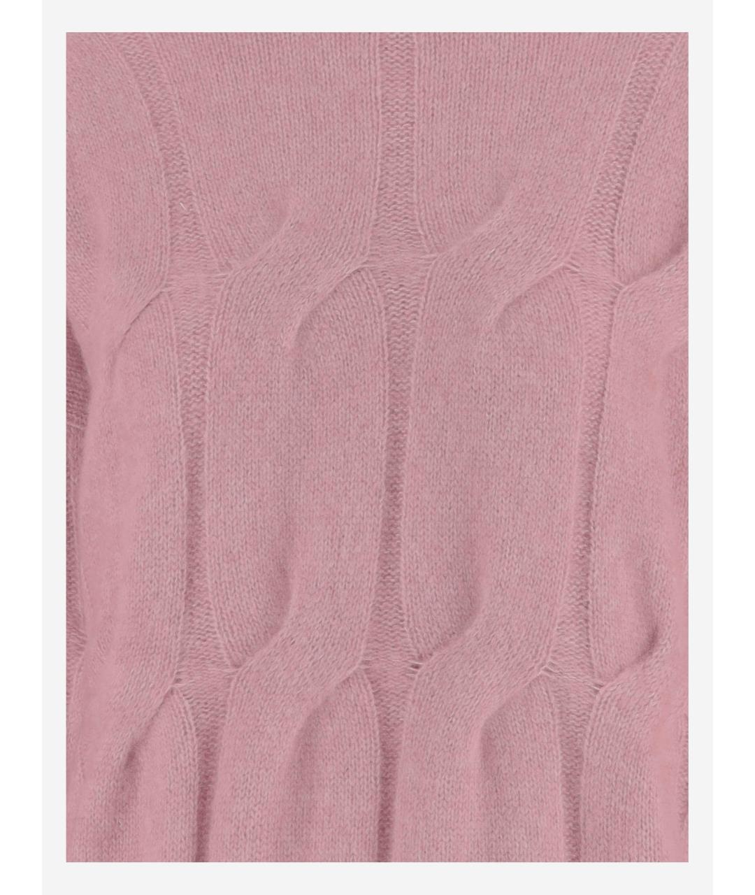 ALLUDE Розовый кашемировый джемпер / свитер, фото 3