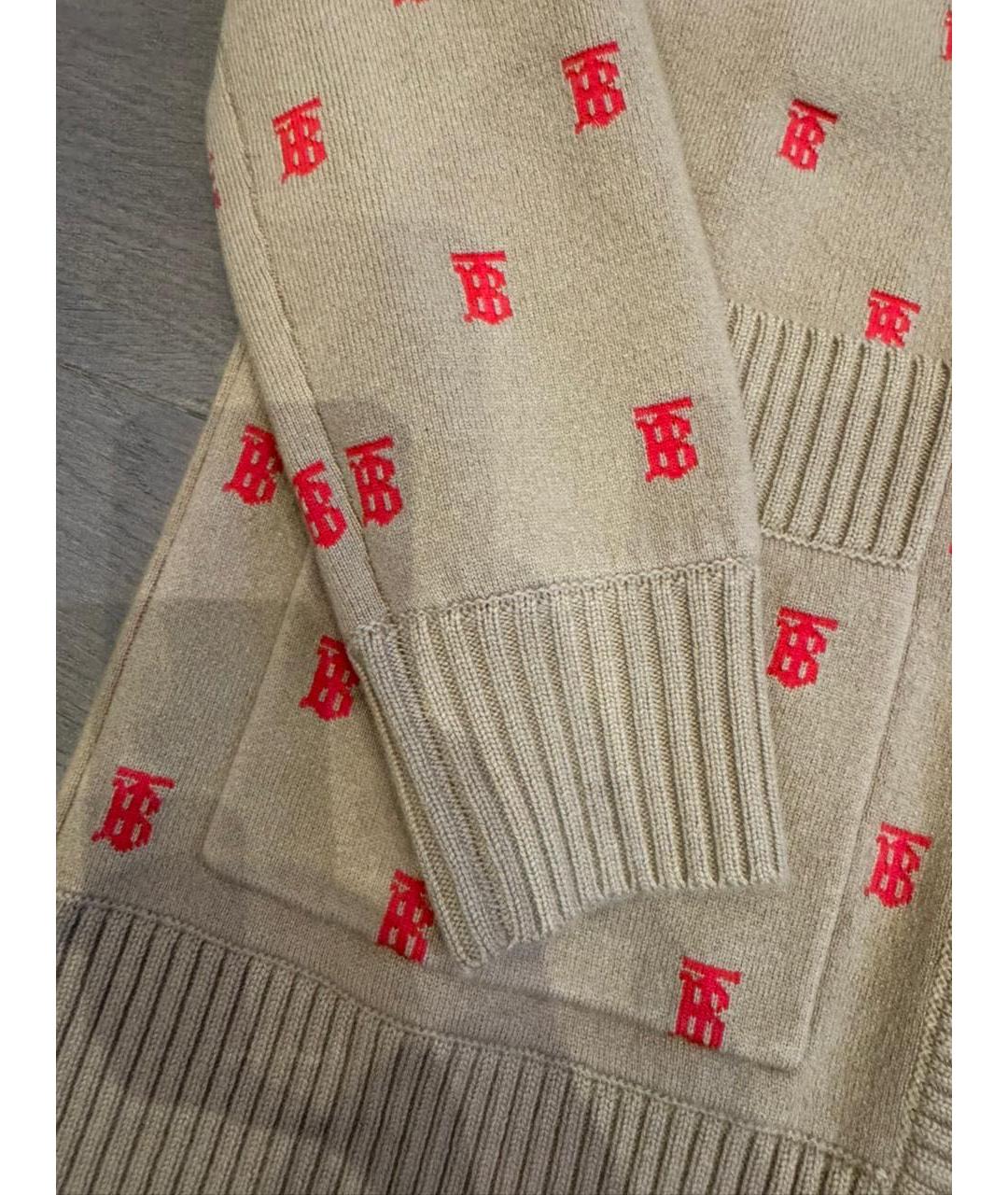BURBERRY Бежевый кардиган, фото 7
