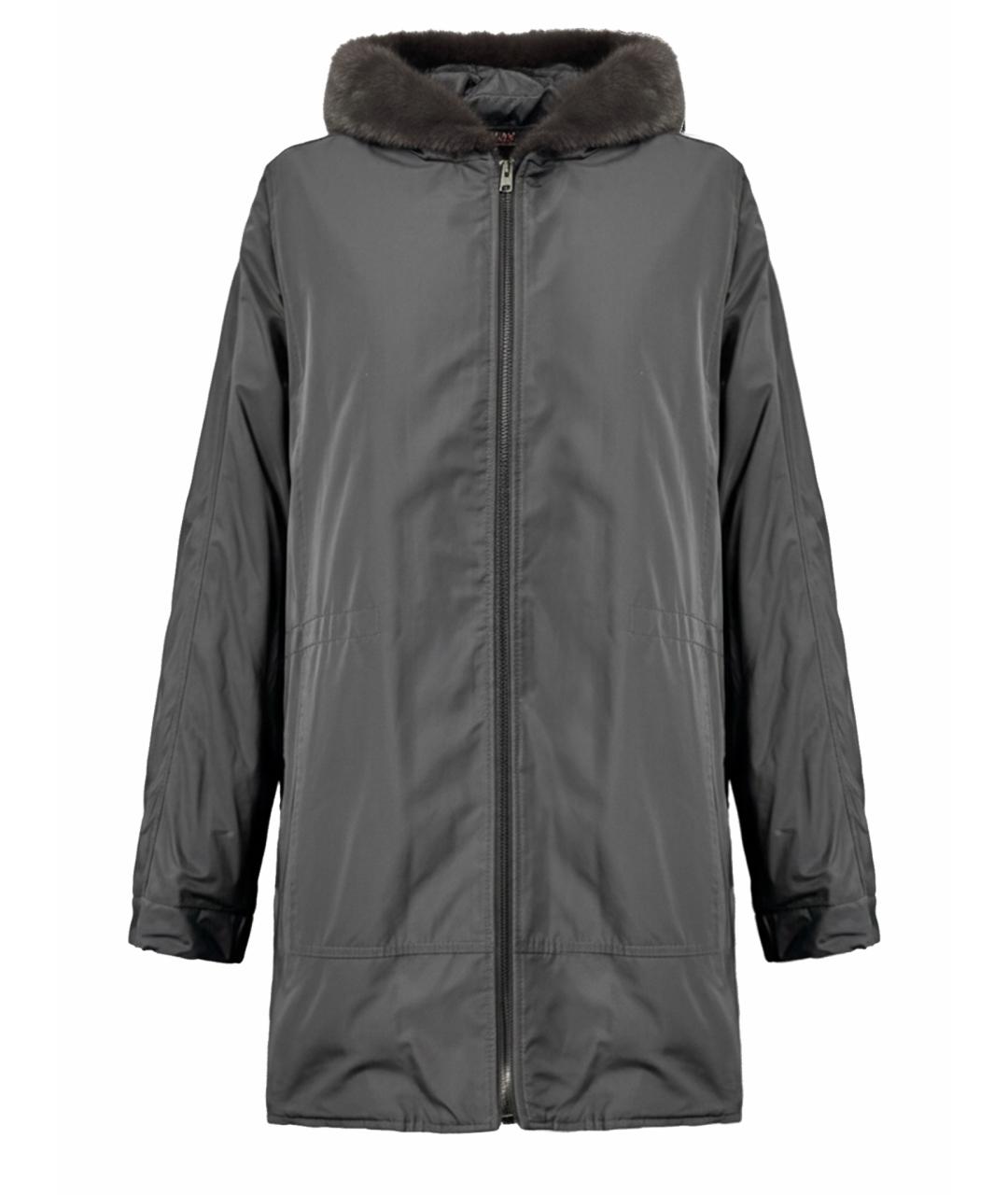 YVES SALOMON Антрацитовая куртка, фото 8