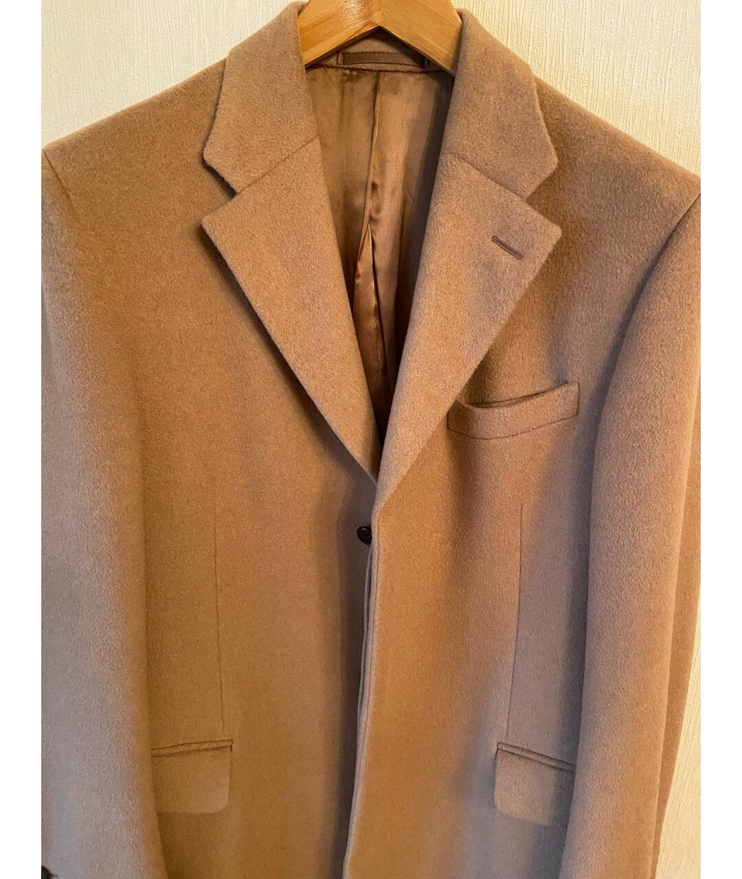 PRADA Бежевое кашемировое пальто, фото 4