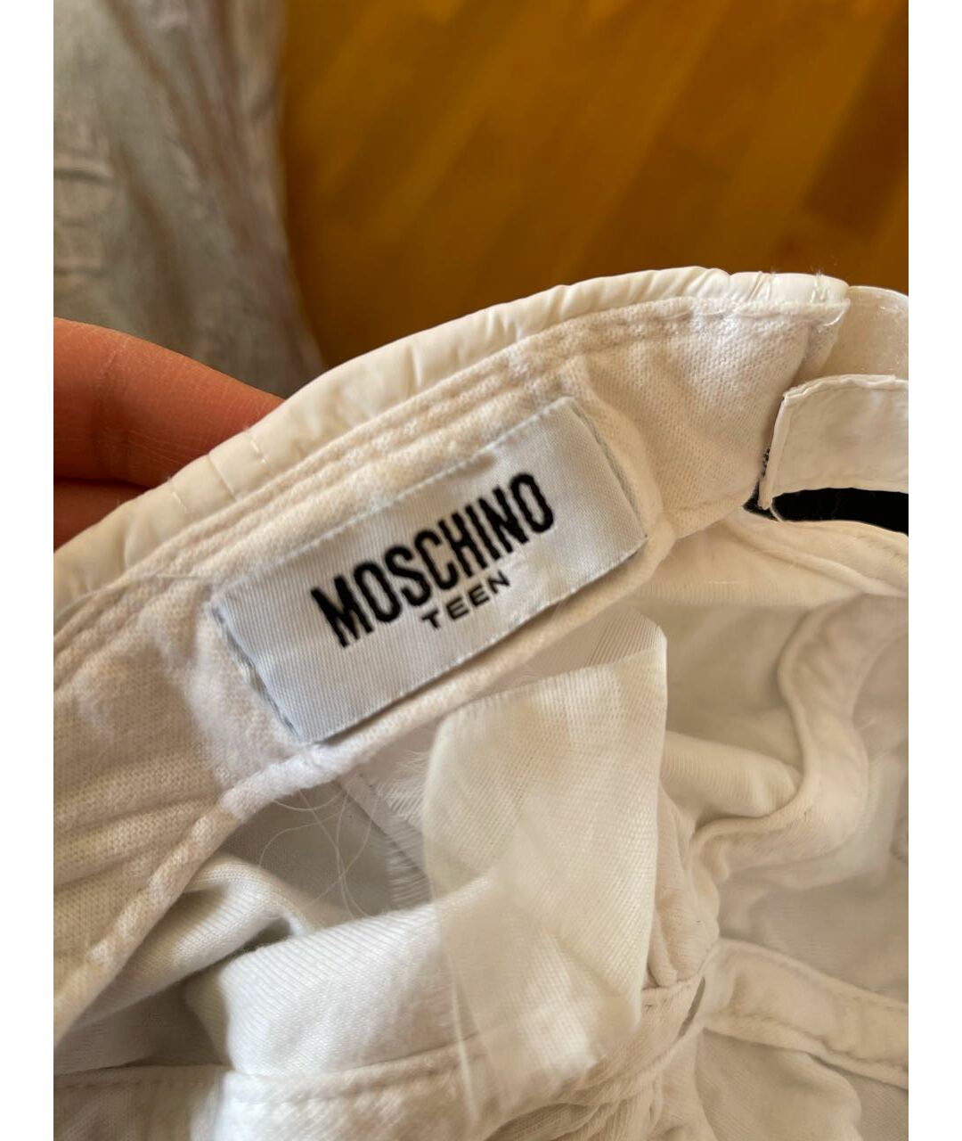 MOSCHINO Белая кепка/бейсболка, фото 6