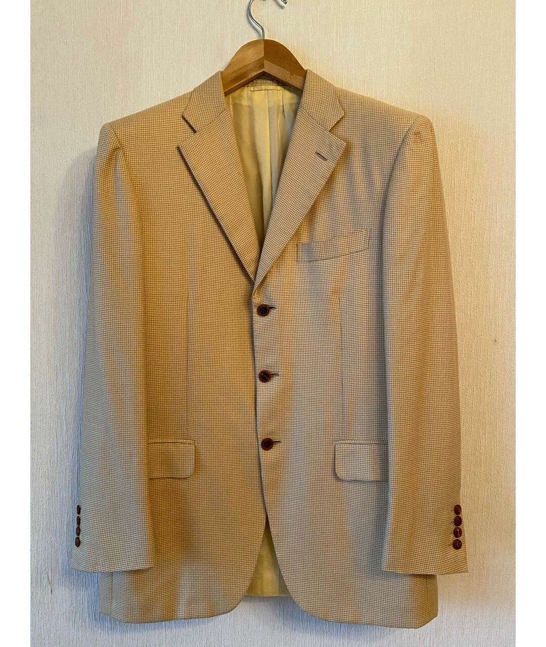 BRIONI Бежевый кашемировый пиджак, фото 5