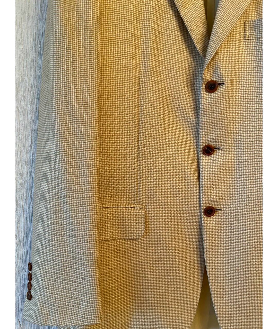 BRIONI Бежевый кашемировый пиджак, фото 3