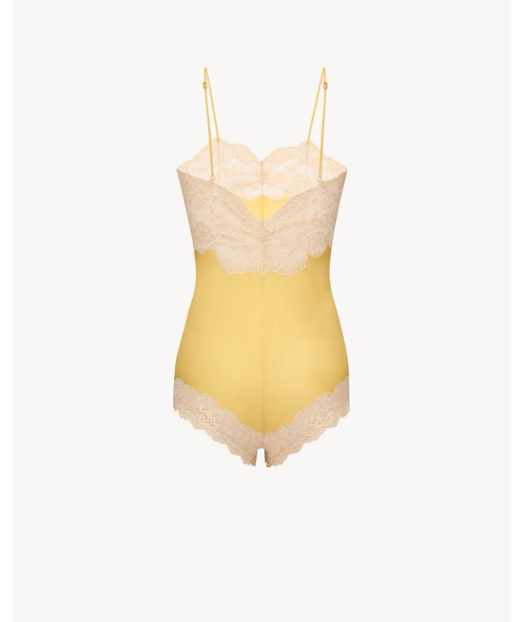 SAINT LAURENT Желтый комбинезон, фото 3