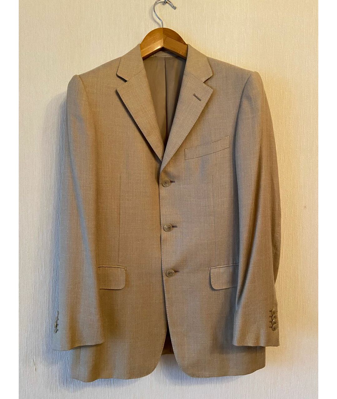 ZEGNA Бежевый пиджак, фото 4